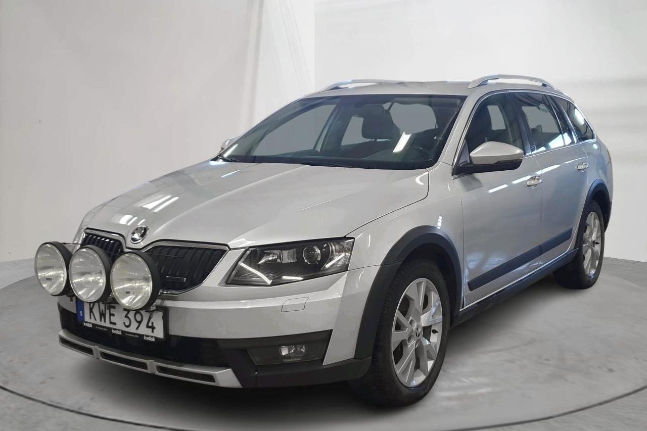 Skoda Octavia Scout II 2.0 TDI 4X4 (150hk) - 155 070 km - Käsitsi - hõbe - 2016