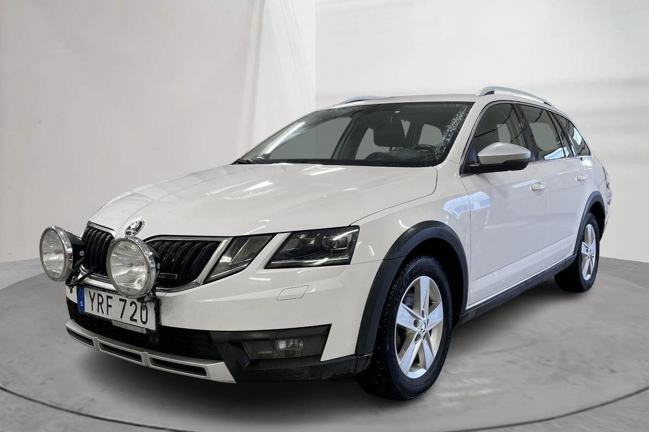 Skoda Octavia Scout II 2.0 TDI 4X4 (150hk) - 26 675 mil - Manuell - vit - 2018