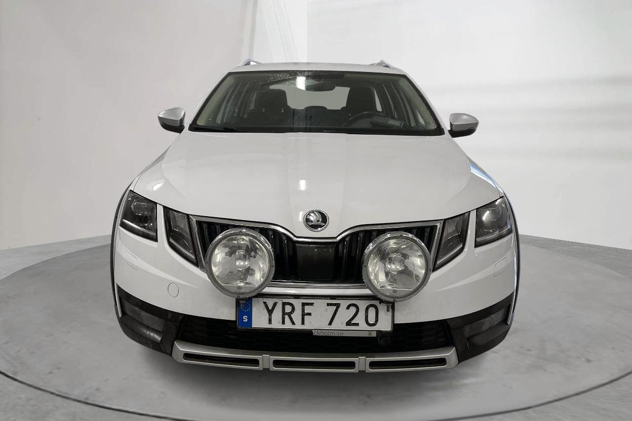 Skoda Octavia Scout II 2.0 TDI 4X4 (150hk) - 266 750 km - Käsitsi - valge - 2018