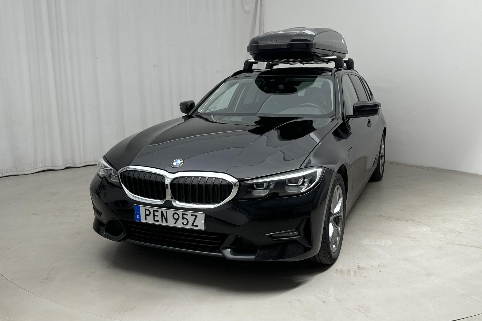 BMW 330e Touring, G21 (292hk) - 78 910 km - Automaatne - must - 2021