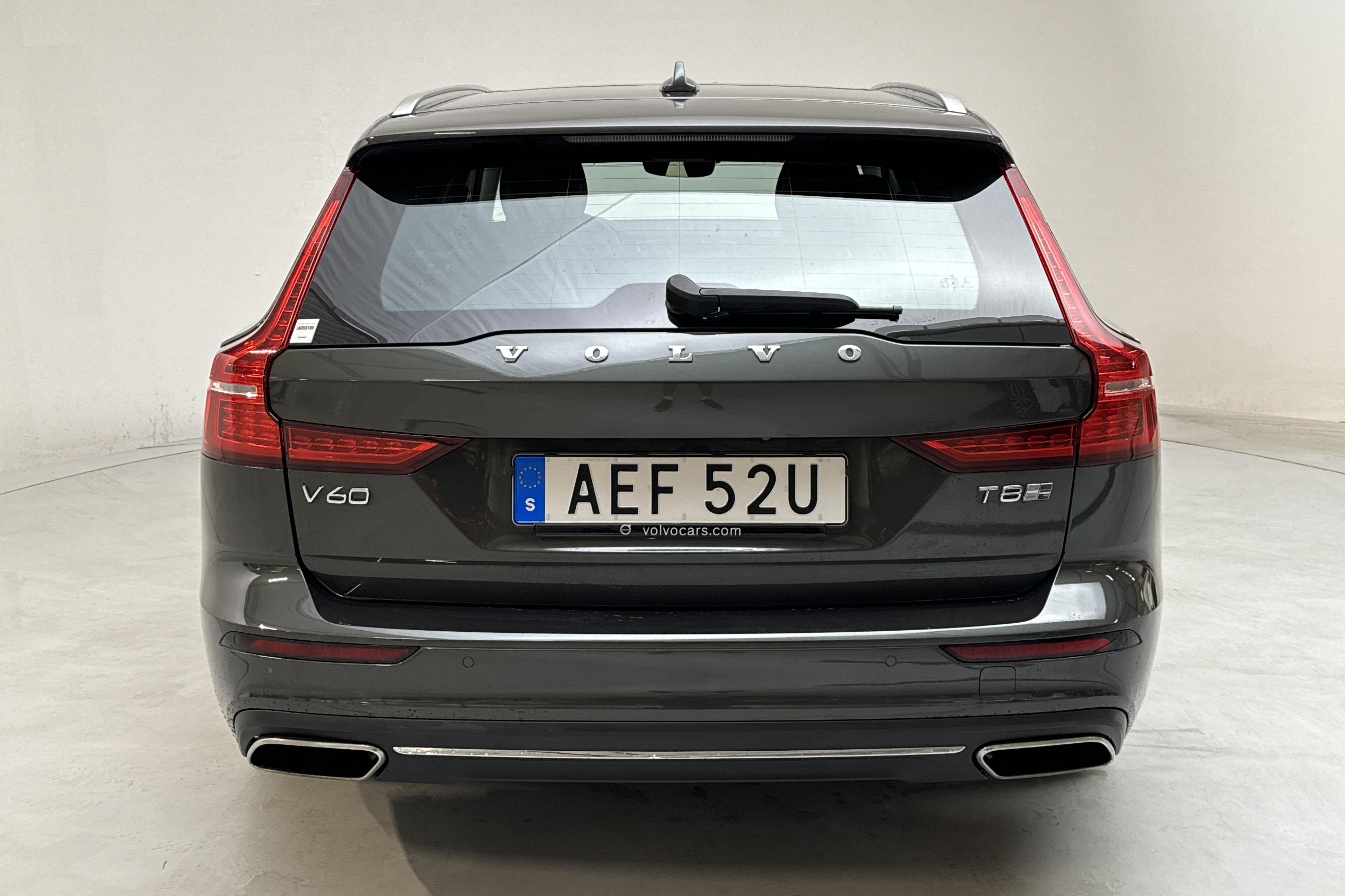 Volvo V60 T8 AWD Twin Engine (390hk) - 84 440 km - Automaattinen - Dark Grey - 2019