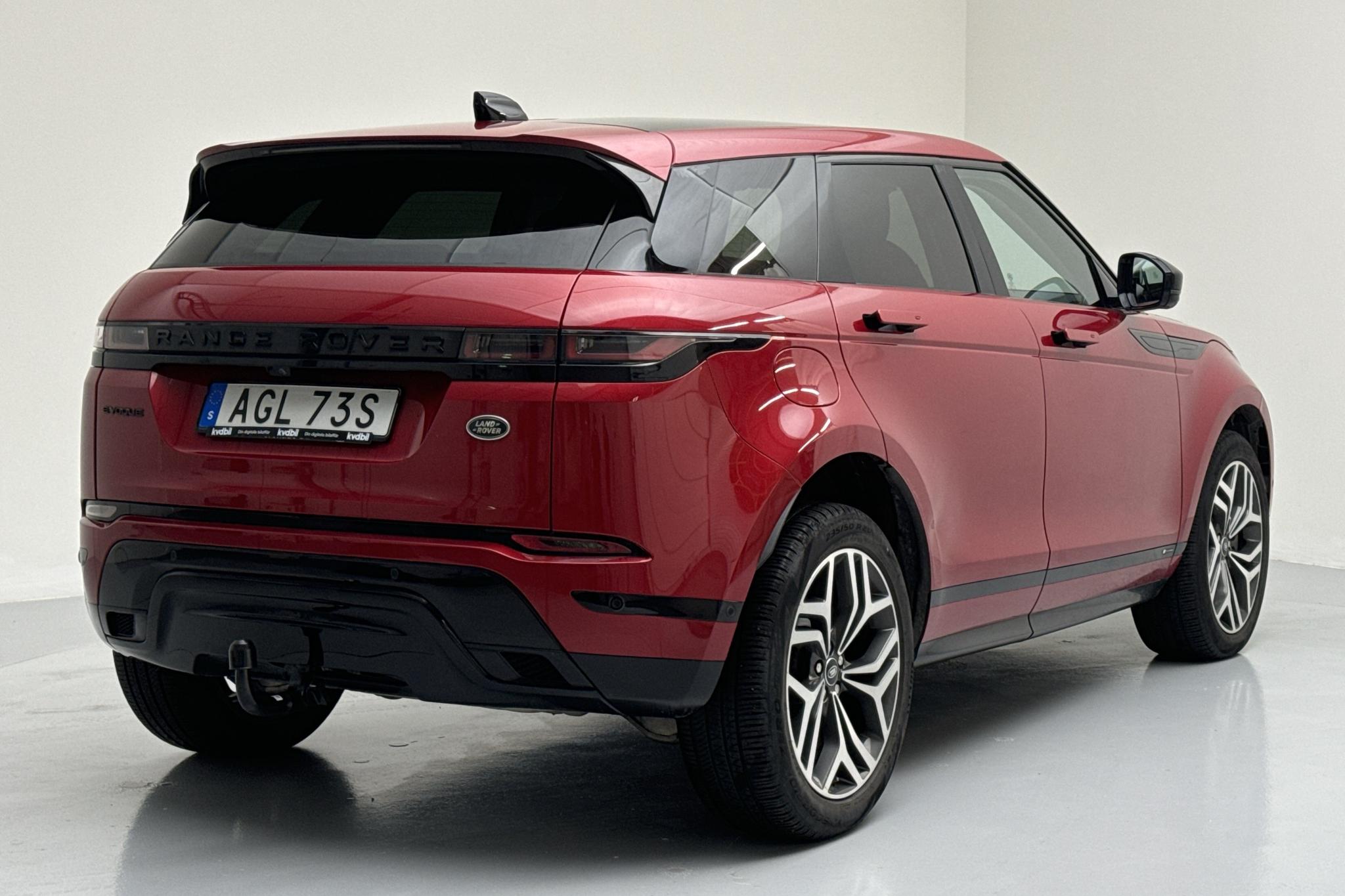 Land Rover Evoque D200 AWD (204hk) - 44 250 km - Automatyczna - czerwony - 2021