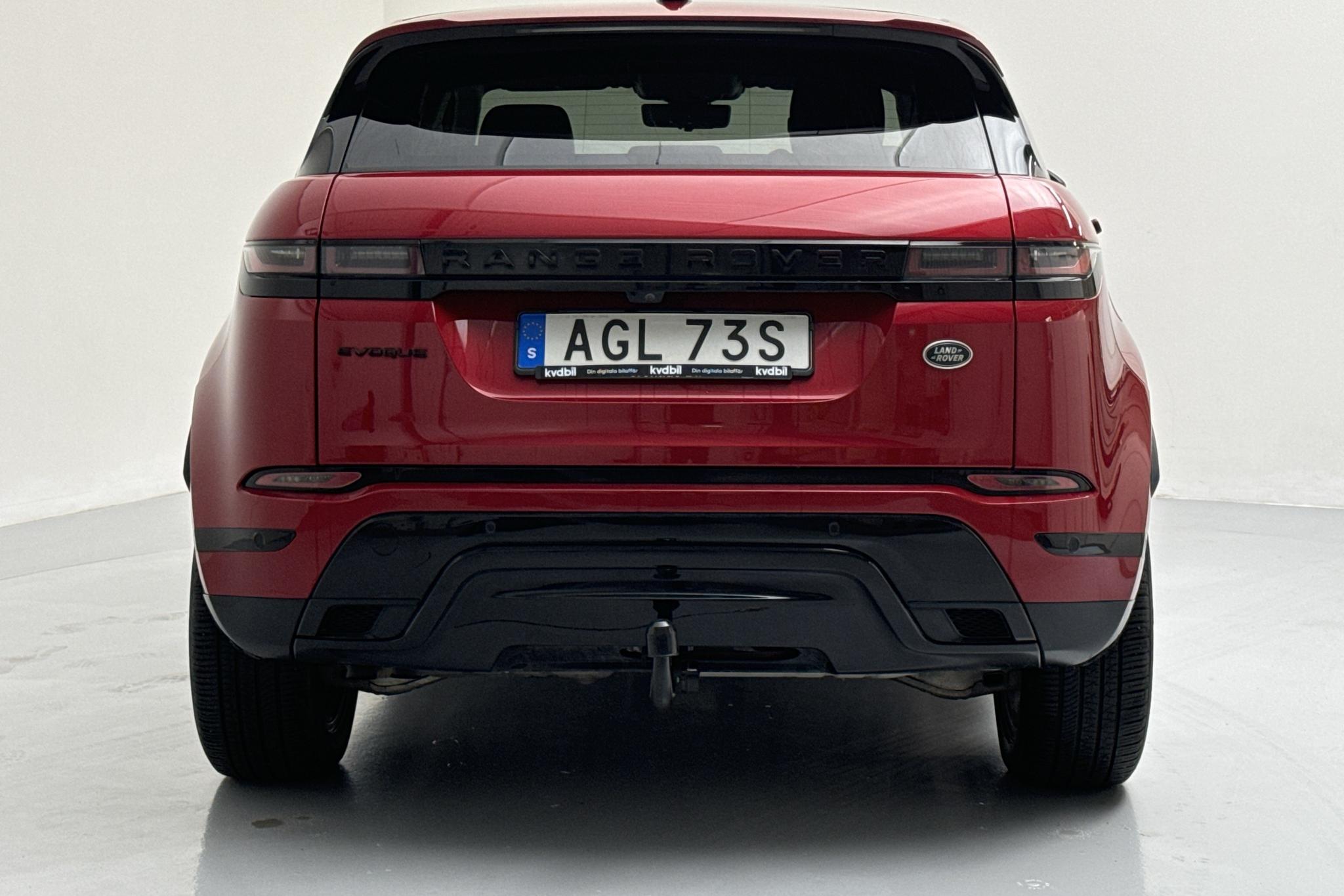 Land Rover Evoque D200 AWD (204hk) - 44 250 km - Automatyczna - czerwony - 2021