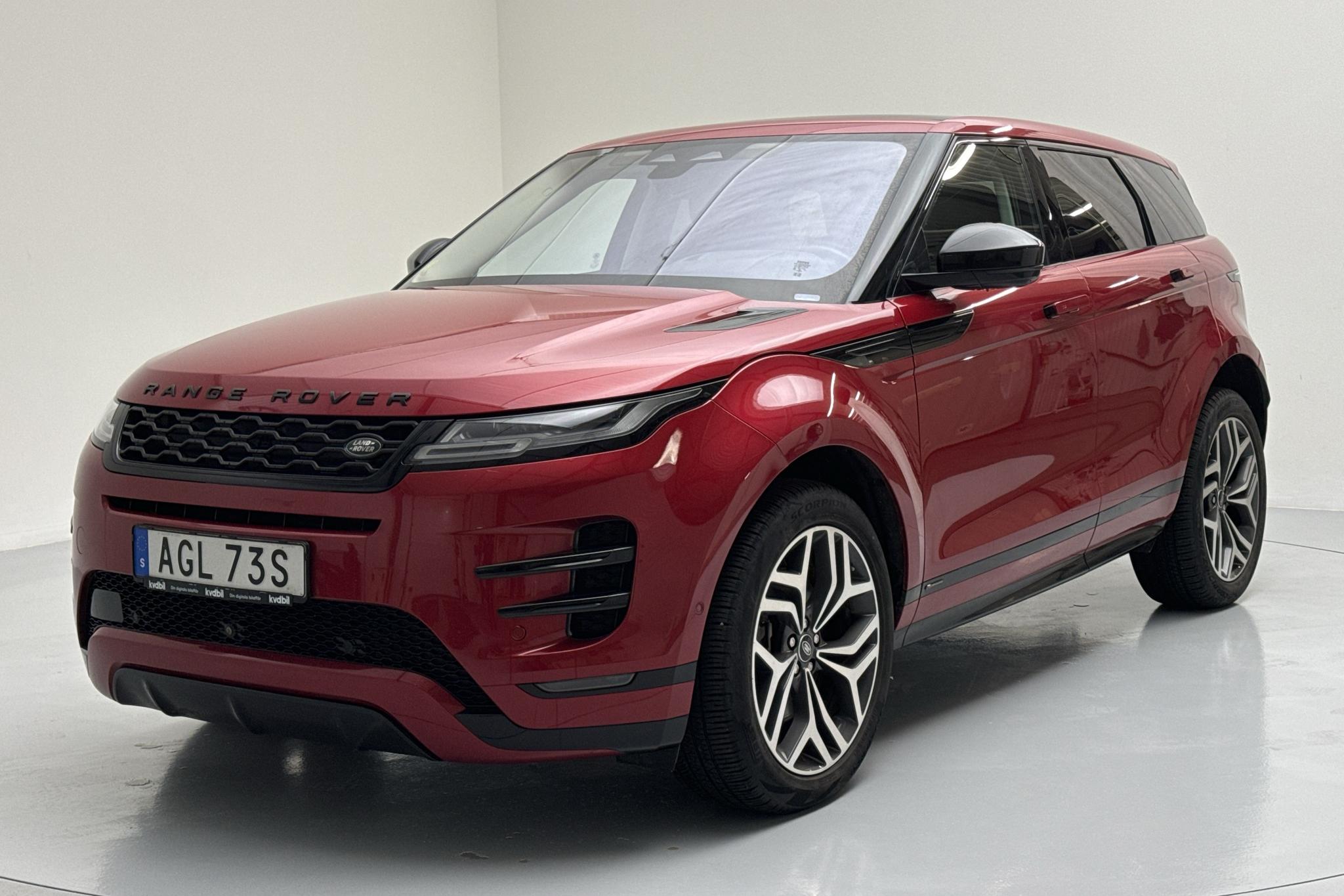 Land Rover Evoque D200 AWD (204hk) - 44 250 km - Automaatne - punane - 2021