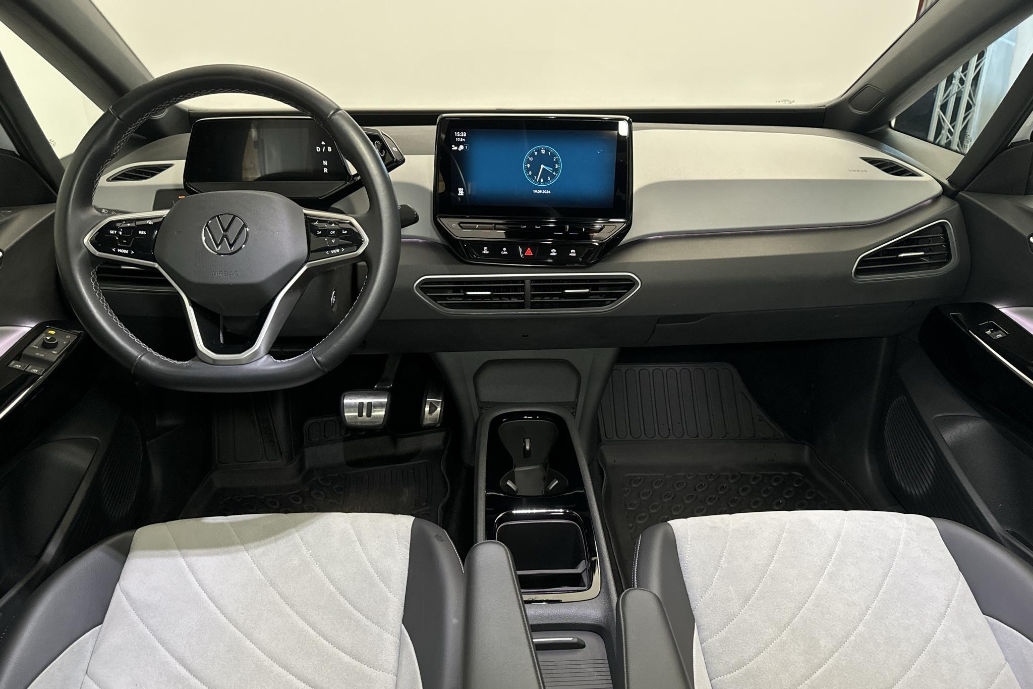 VW ID.3 58kWh (204hk) - 17 070 km - Automaatne - valge - 2023