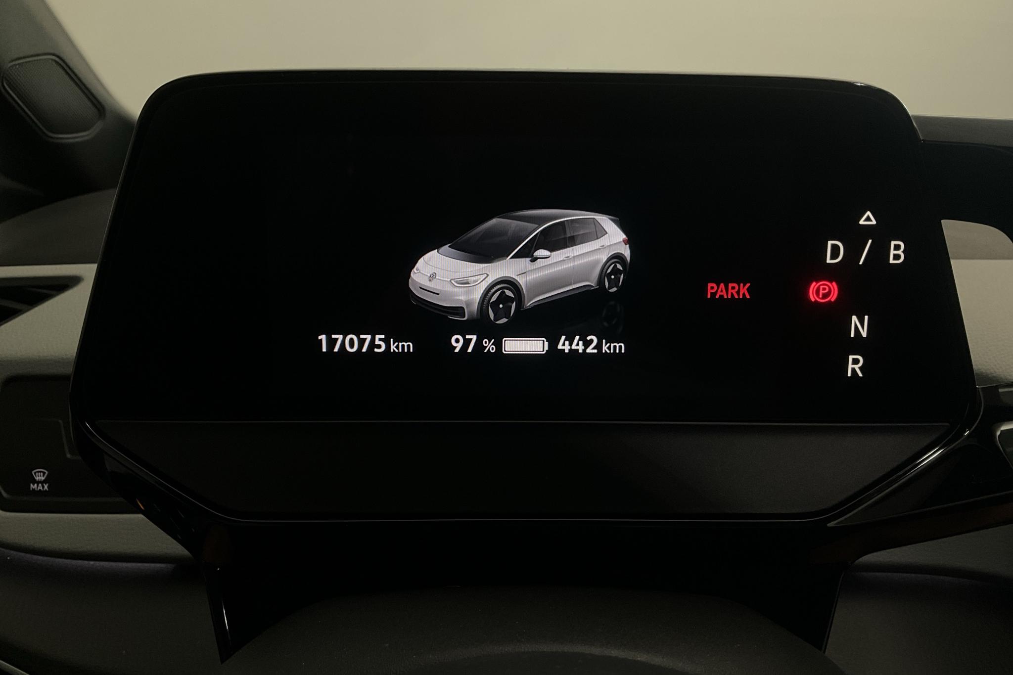 VW ID.3 58kWh (204hk) - 1 707 mil - Automat - vit - 2023