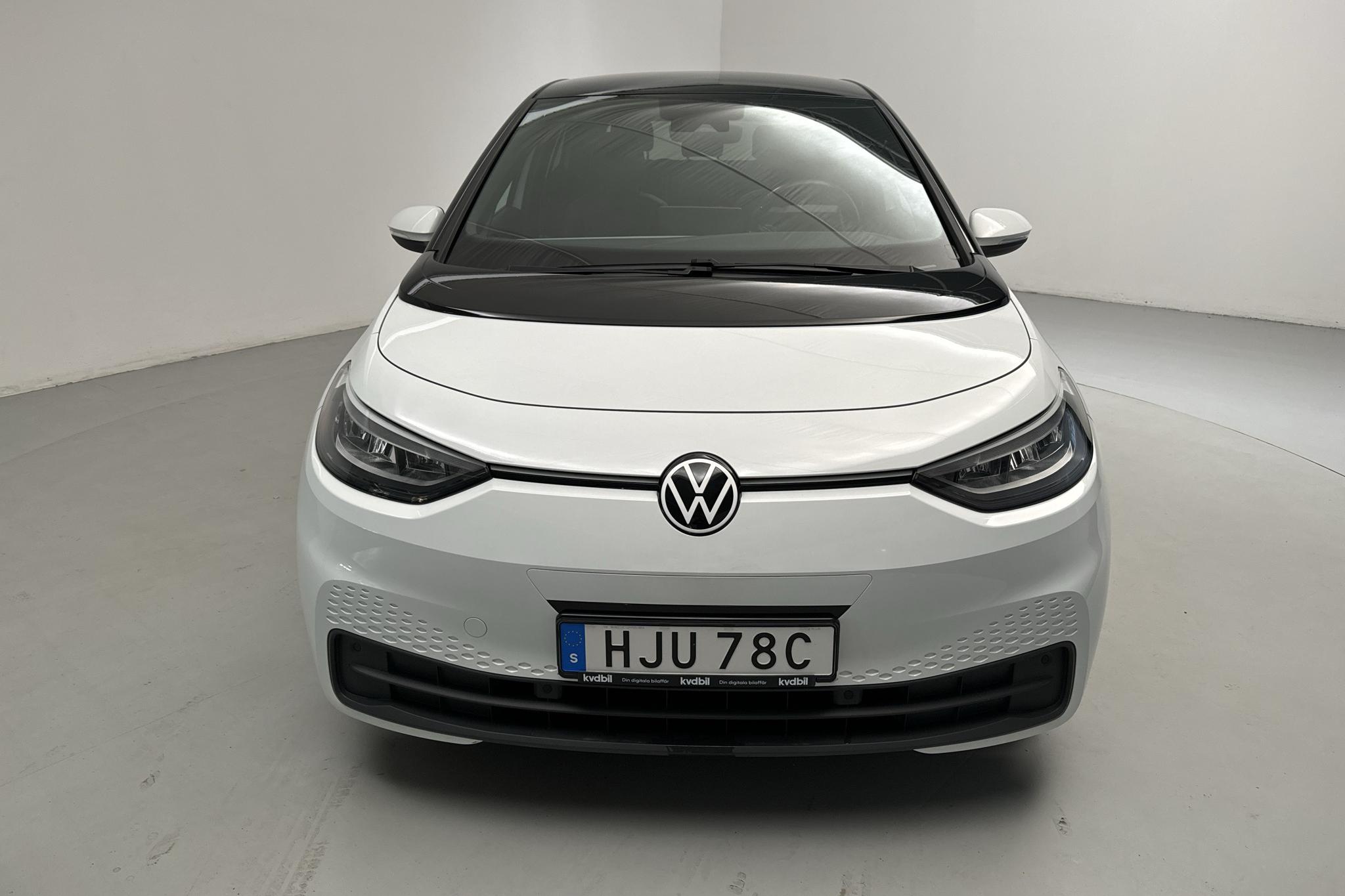 VW ID.3 58kWh (204hk) - 17 070 km - Automatic - white - 2023