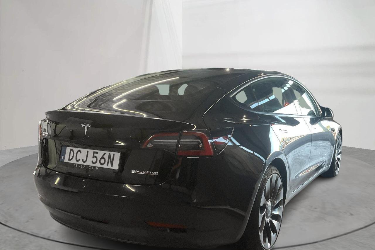 Tesla Model 3 Performance AWD - 6 416 mil - Automat - svart - 2021