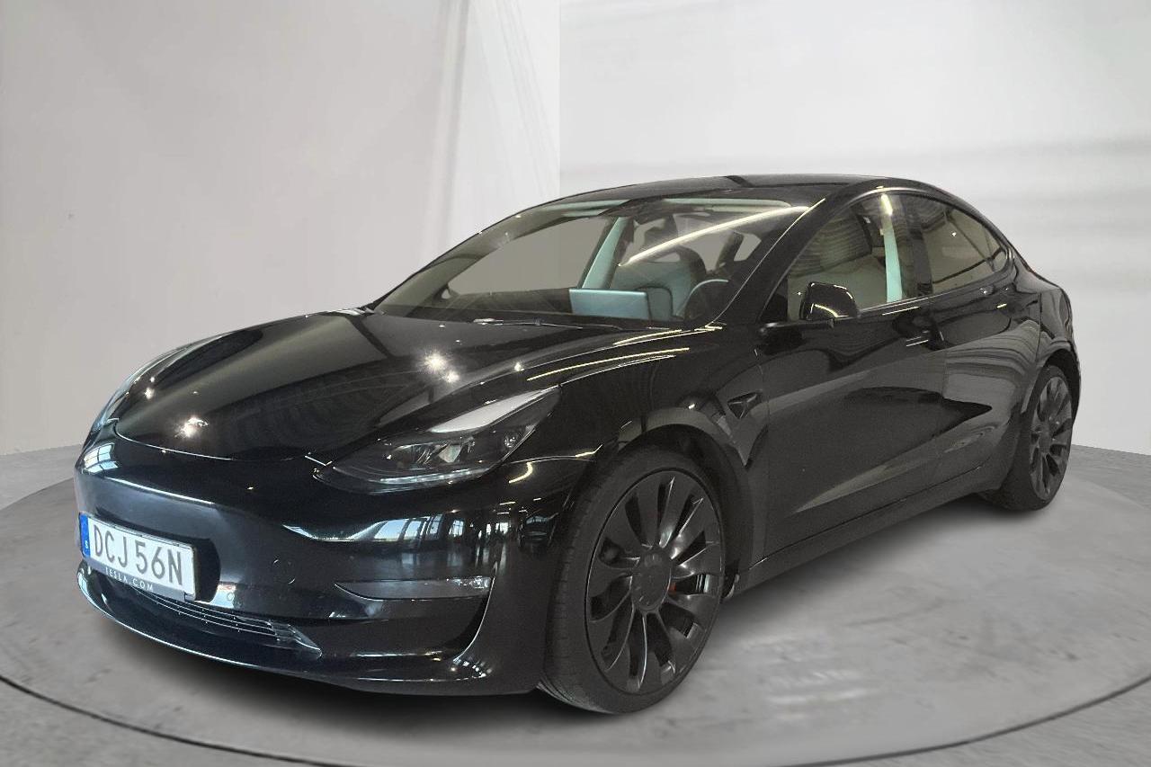 Tesla Model 3 Performance AWD - 6 416 mil - Automat - svart - 2021