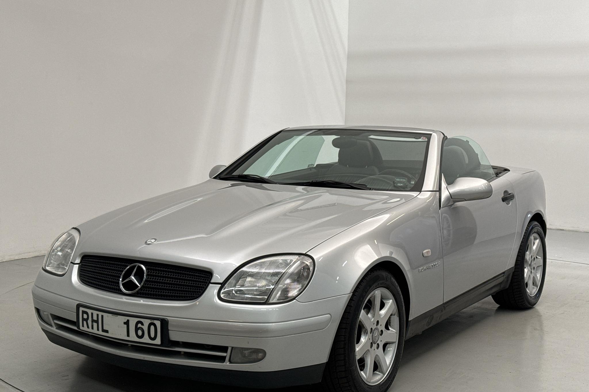 Mercedes SLK 230 Kompressor R170 (193hk) - 10 046 mil - Automat - Light Grey - 1999