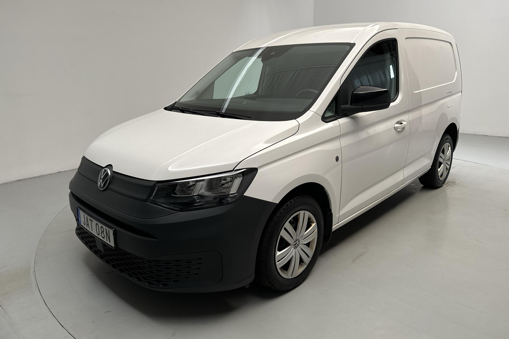 VW Caddy Cargo 2.0 TDI Skåp (122hk) - 72 840 km - Automatic - white - 2021