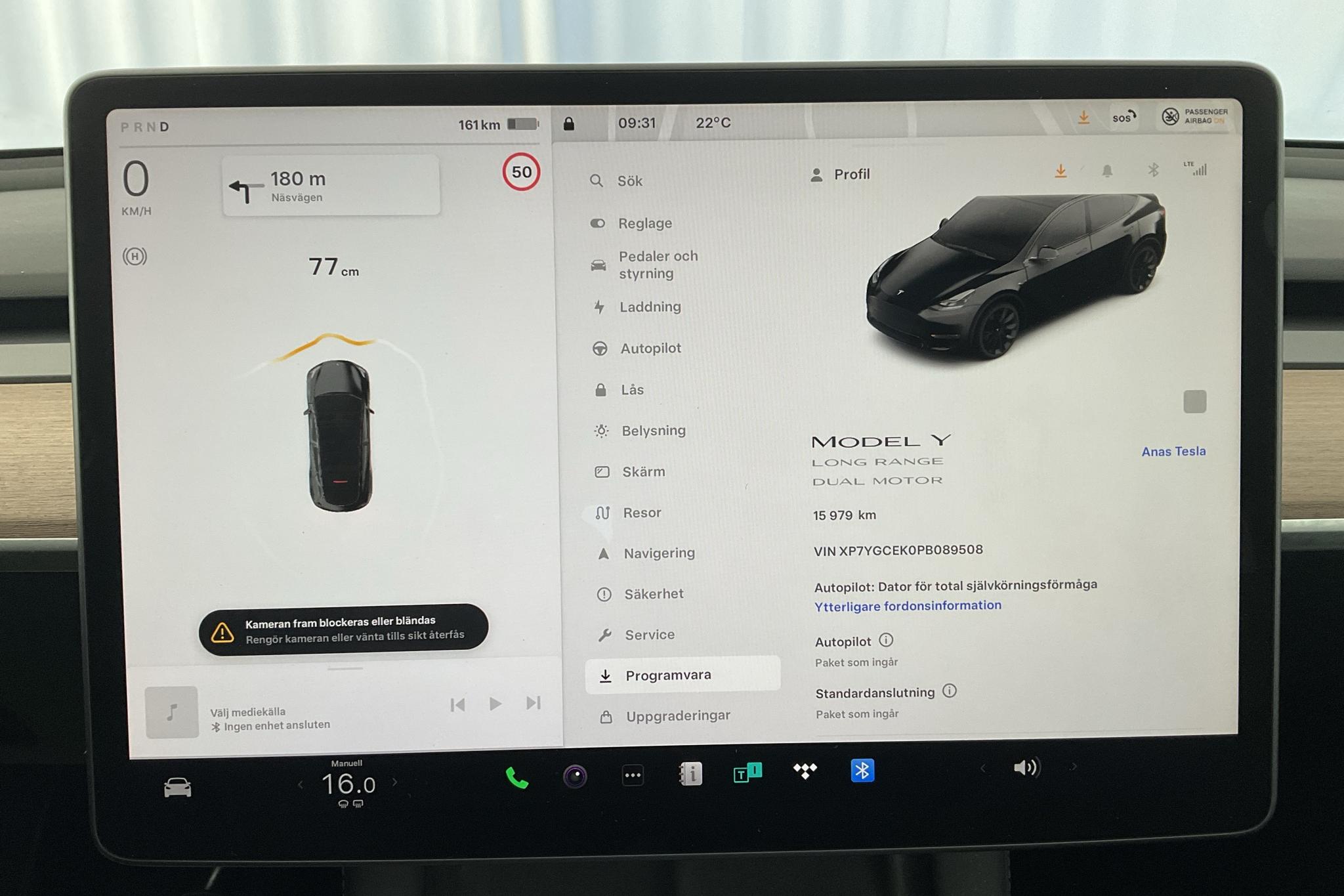 Tesla Model Y Long Range Dual Motor AWD - 15 980 km - Automaattinen - musta - 2023