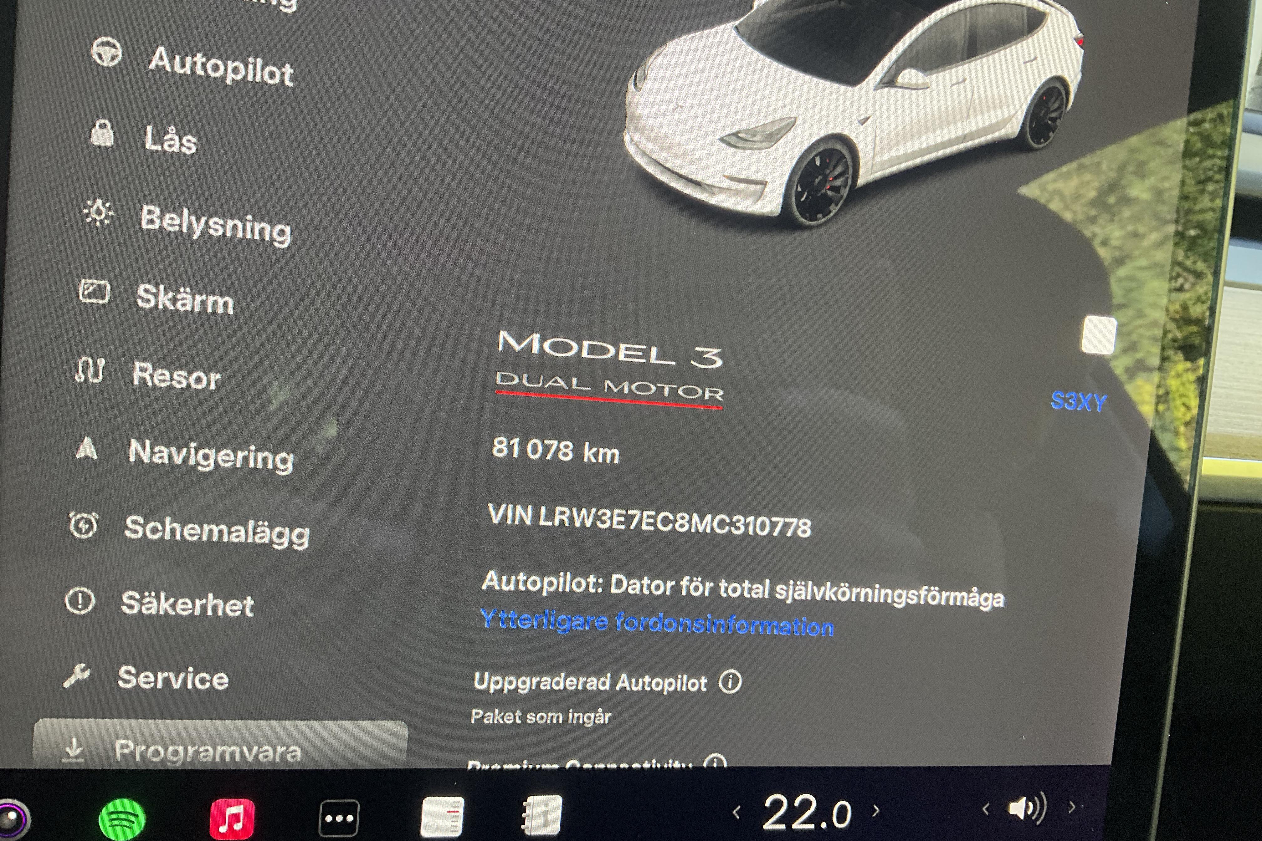 Tesla Model 3 Performance AWD - 81 070 km - Automatyczna - biały - 2021