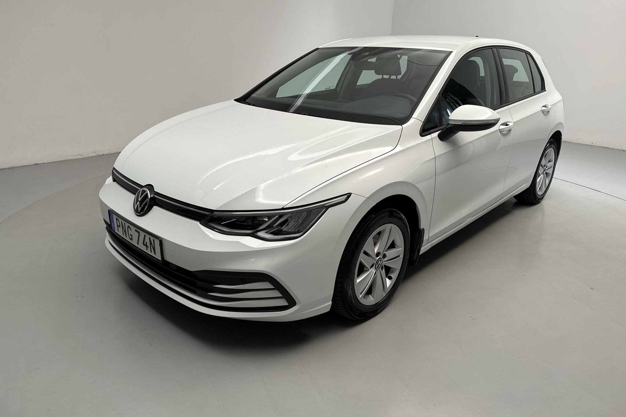 VW Golf VIII 2.0 TDI 5dr (115hk) - 21 270 km - Manuaalinen - valkoinen - 2021