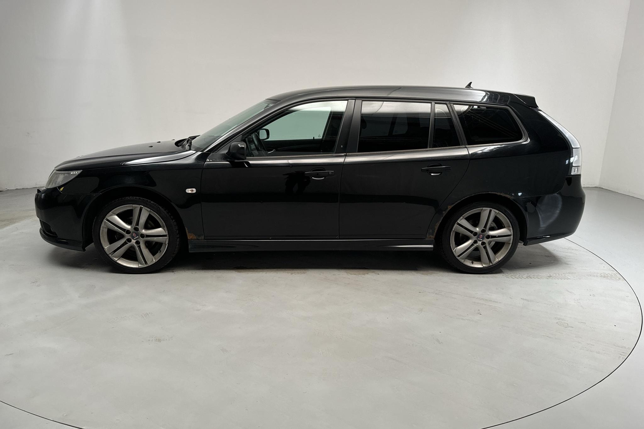 Saab 9-3 1.8t BioPower SportCombi (150hk) - 289 700 km - Manual - black - 2008