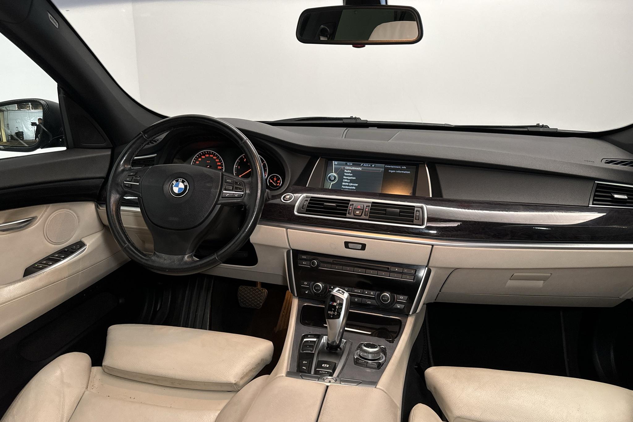 BMW 535d GT xDrive, F07 (299hk) - 208 400 km - Automaattinen - musta - 2011