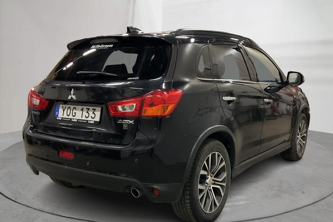 Mitsubishi ASX 2.2D 4WD (150hk) - 312 650 km - Automatyczna - czarny - 2017