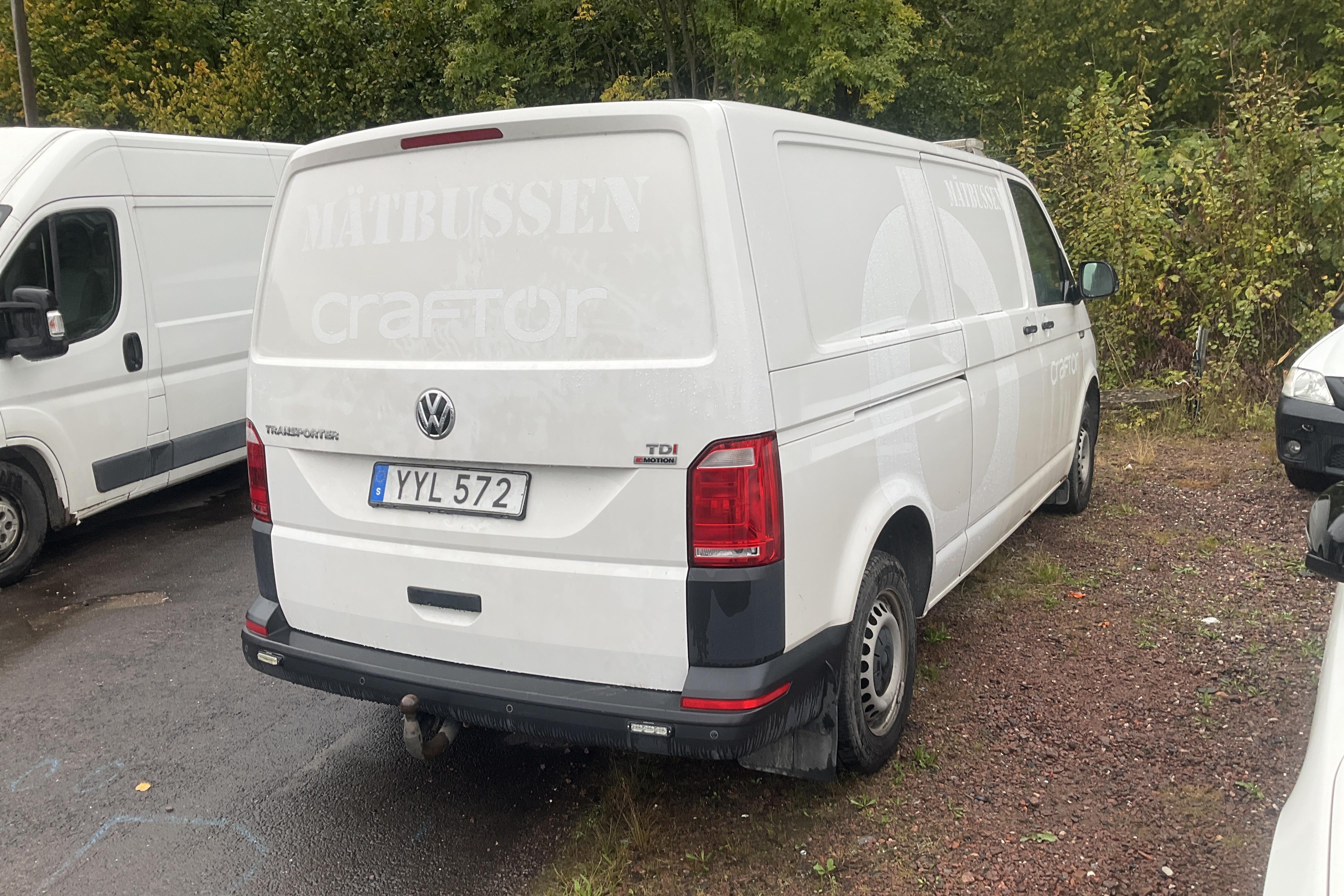 VW Transporter T6 2.0 TDI BMT Skåp 4MOTION (150hk) - 260 000 km - Automaatne - valge - 2018