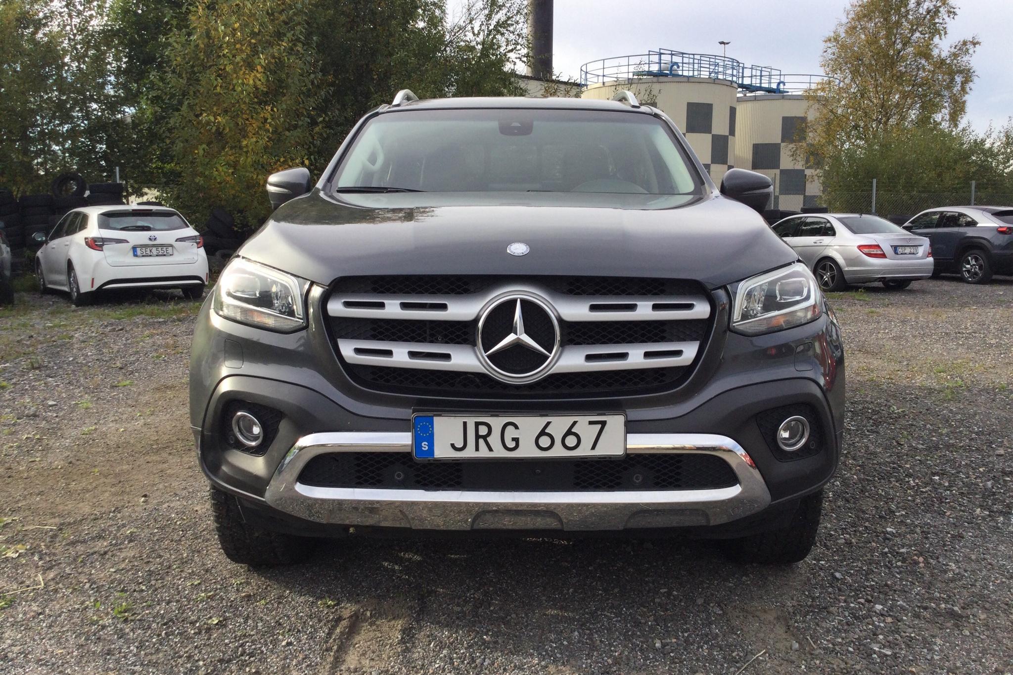 Mercedes X 250 d 4MATIC (190hk) - 110 120 km - Automatyczna - szary - 2018