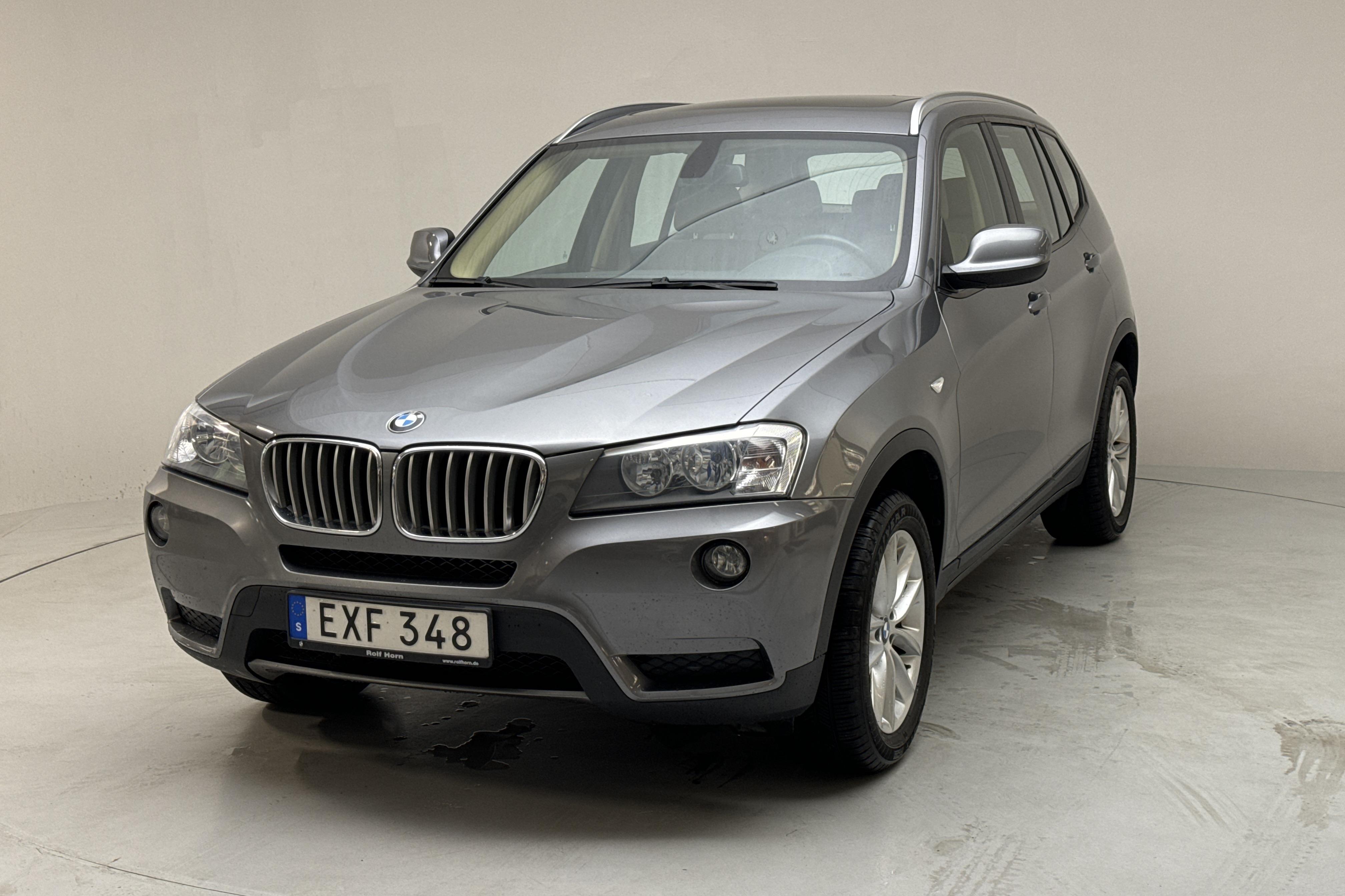 BMW X3 xDrive30d, F25 (258hk) - 146 580 km - Automaattinen - harmaa - 2012