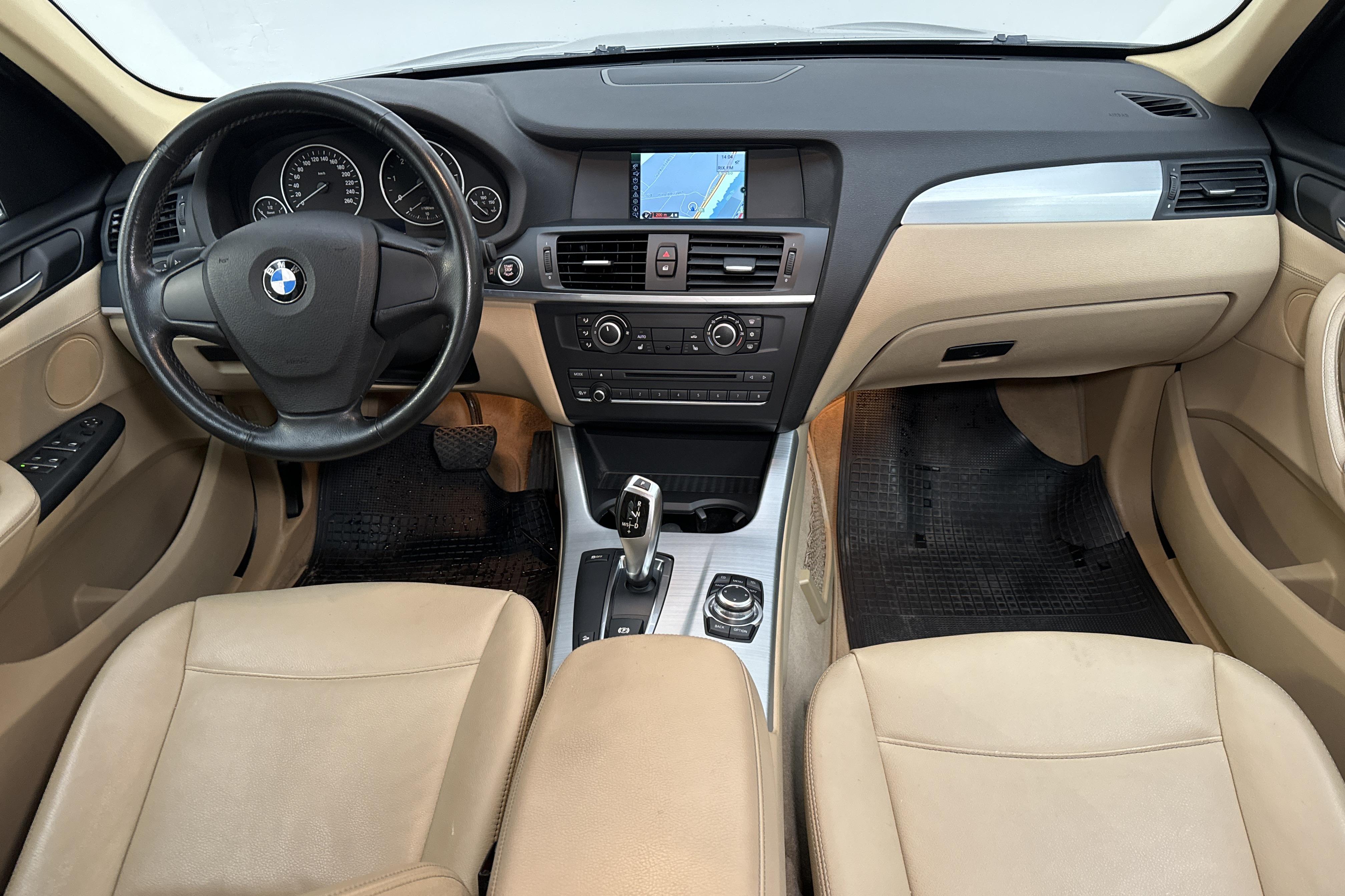 BMW X3 xDrive30d, F25 (258hk) - 146 580 km - Automaatne - hall - 2012