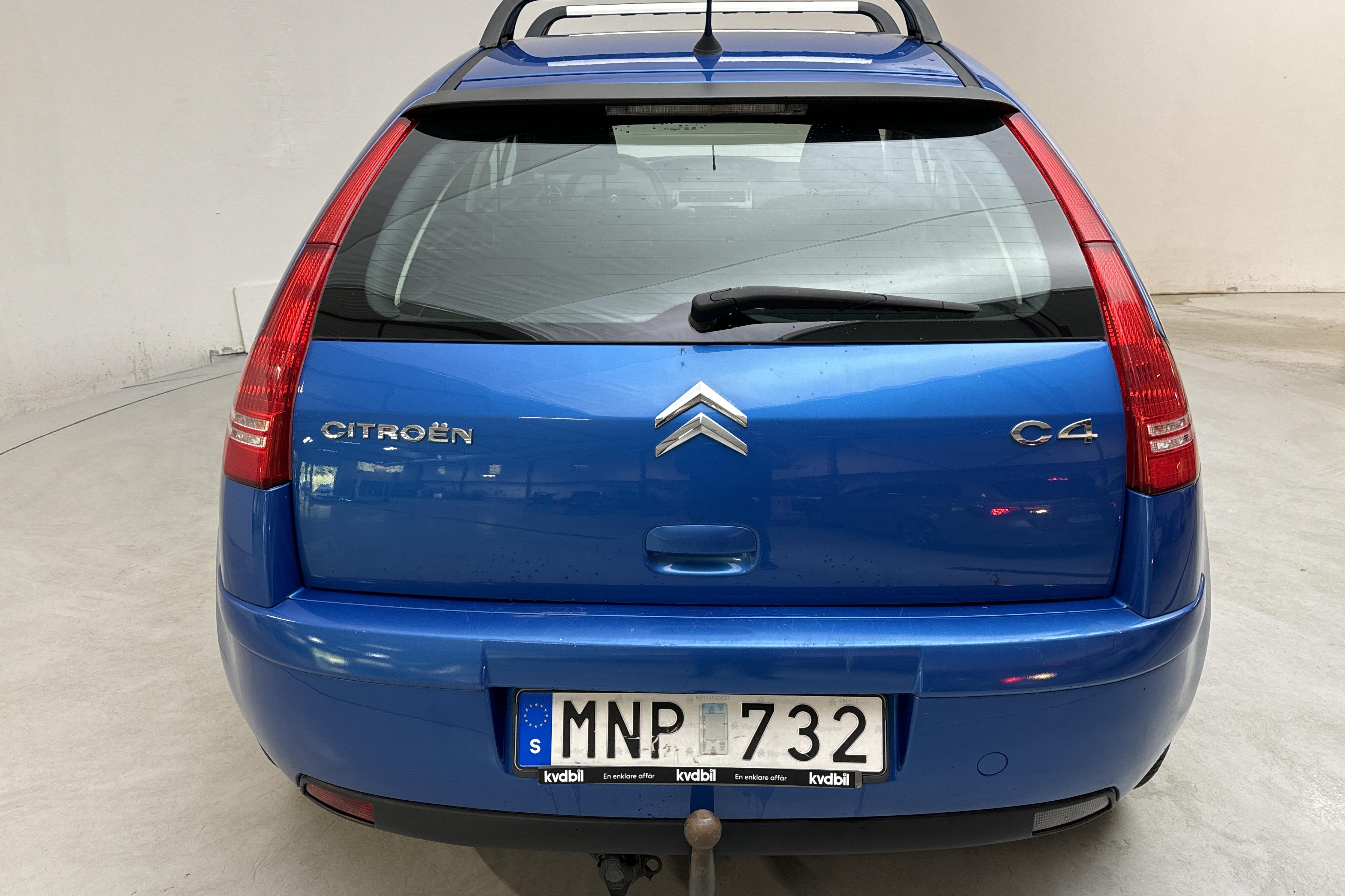 Citroen C4 1.6 HDI (110hk) - 132 200 km - Automaatne - sinine - 2009