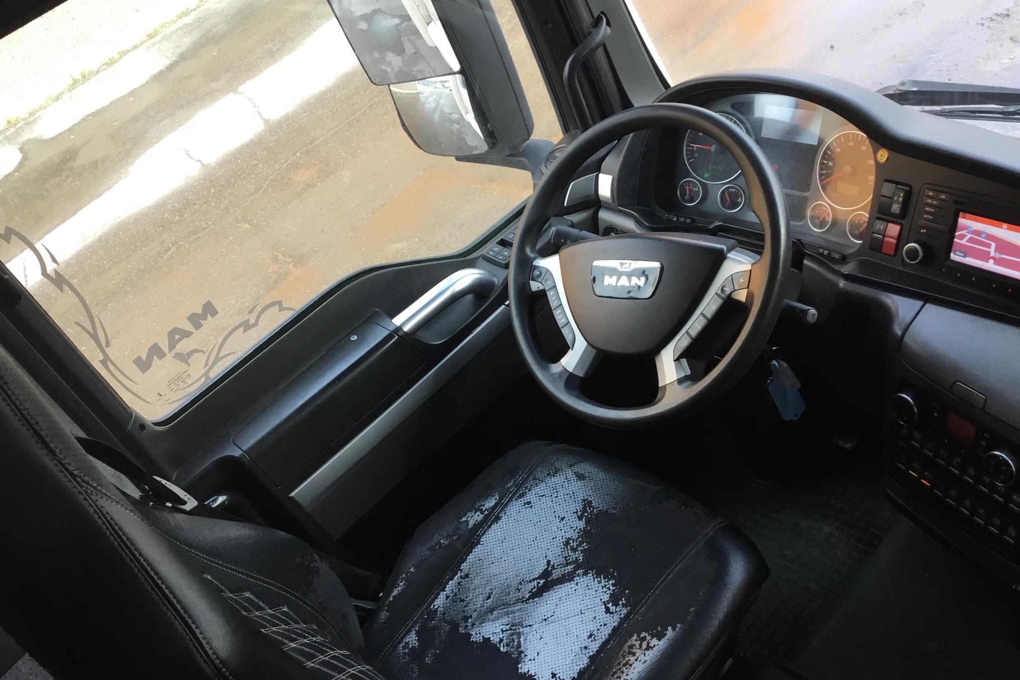 MAN TGS 36.440 LL - 614 782 km - Automaatne - valge - 2015