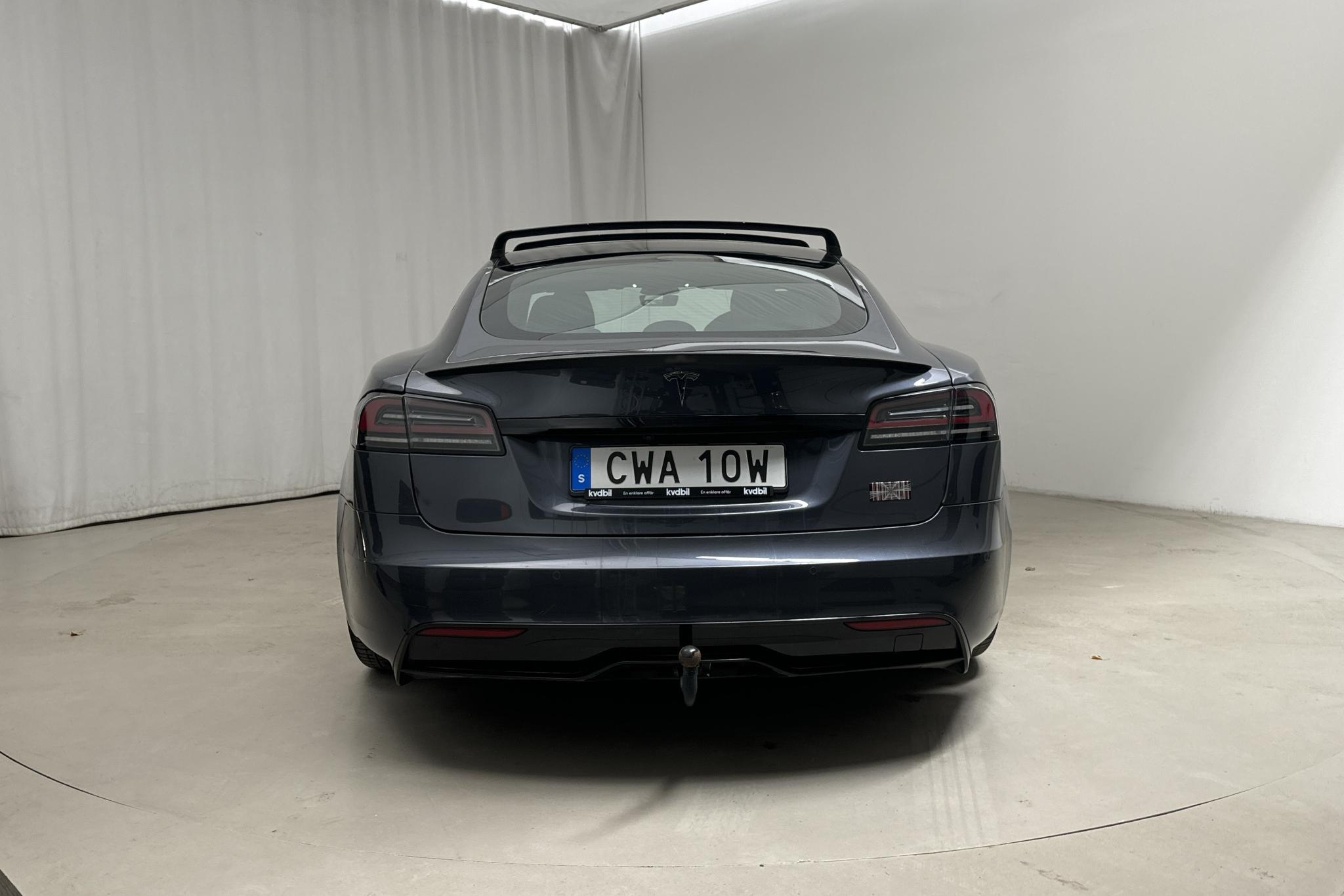 Tesla Model S Plaid AWD (1020hk) - 4 369 mil - Automat - grå - 2023