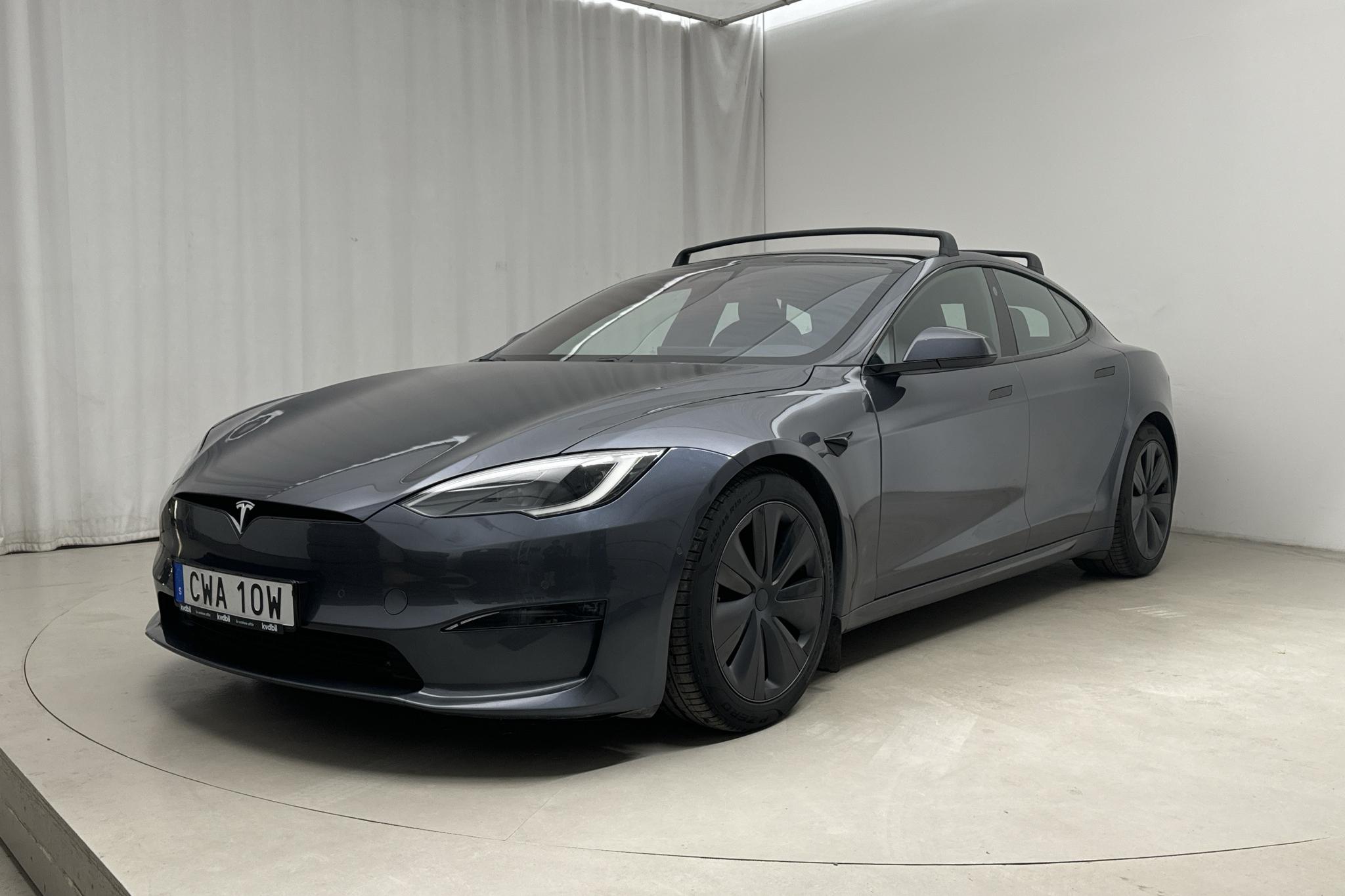 Tesla Model S Plaid AWD (1020hk) - 4 369 mil - Automat - grå - 2023