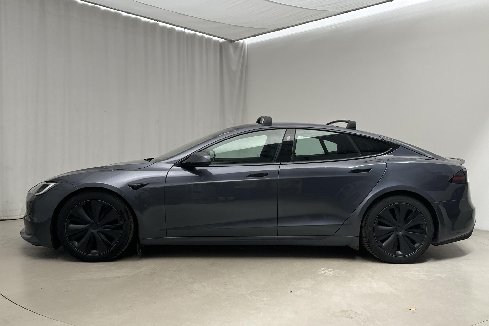 Tesla Model S Plaid AWD (1020hk) - 4 369 mil - Automat - grå - 2023