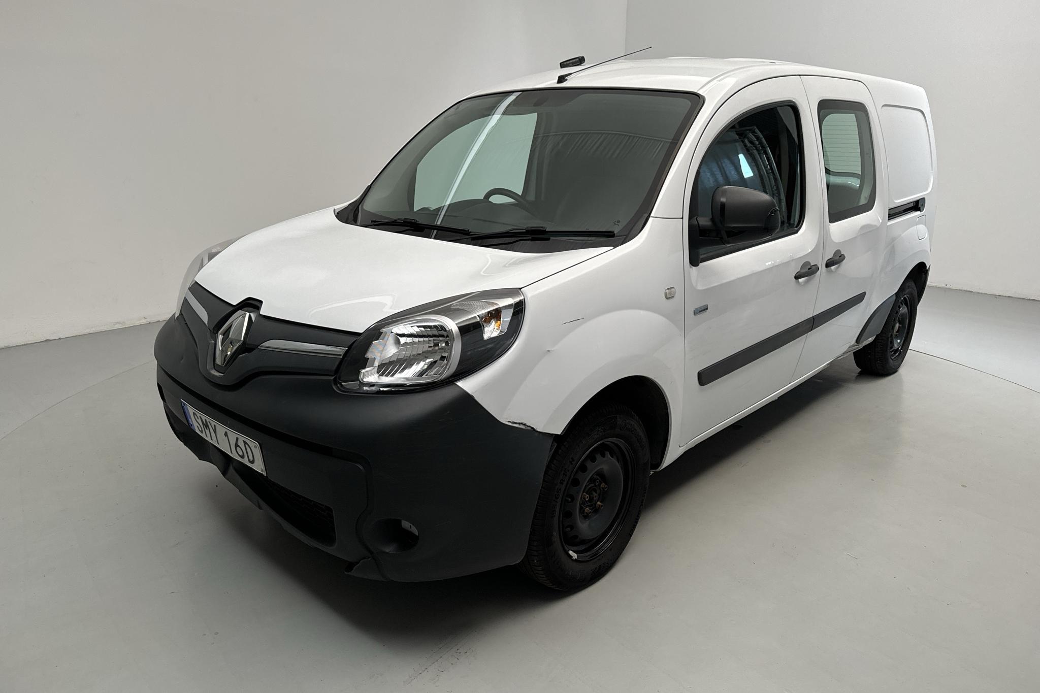 Renault Kangoo Z.E Power Plus 33 kWh Maxi Skåp (60hk) - 96 540 km - Automatyczna - biały - 2019