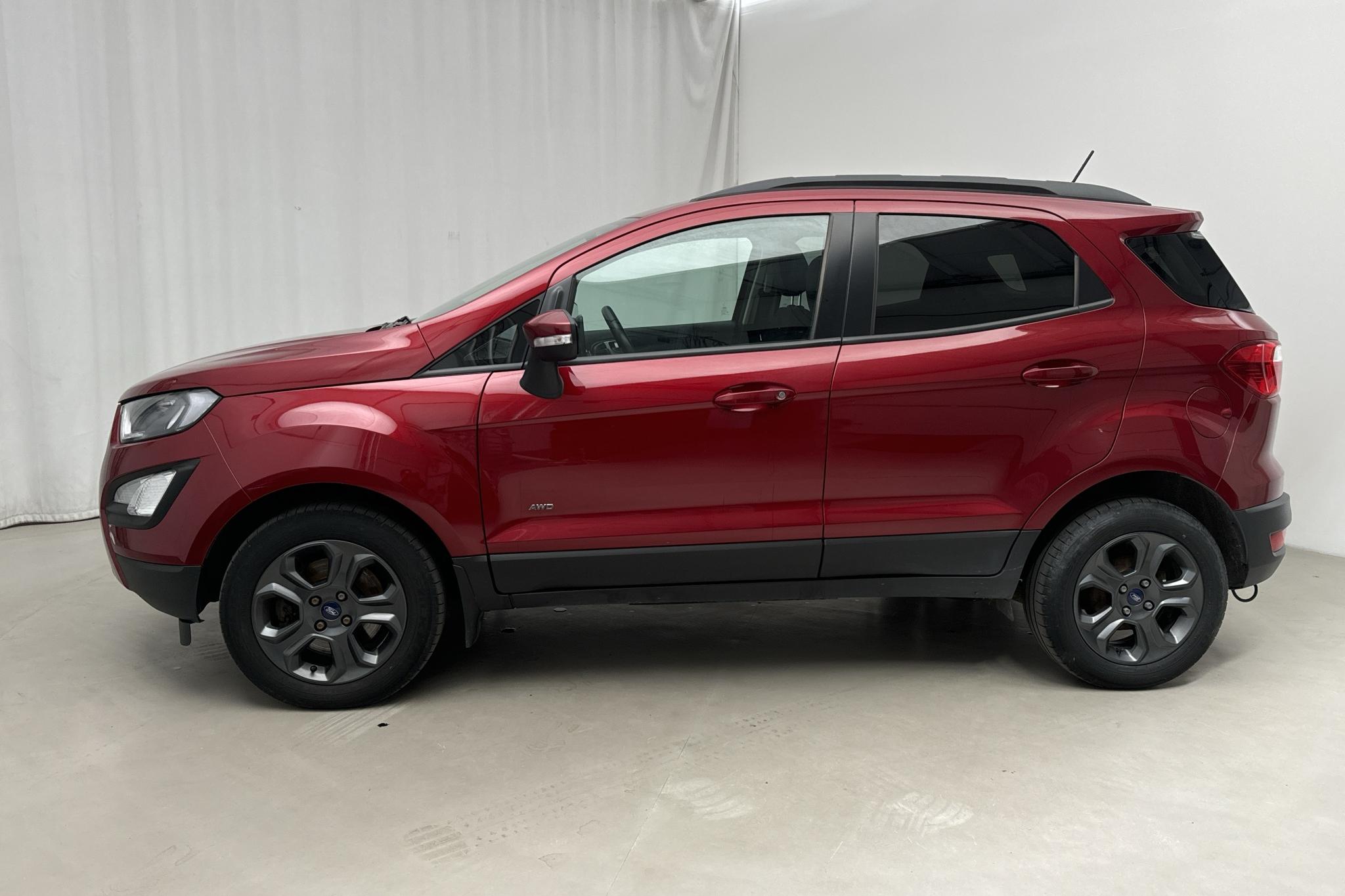 Ford Ecosport 1.5 TDCi AWD (125hk) - 13 671 mil - Manuell - röd - 2019