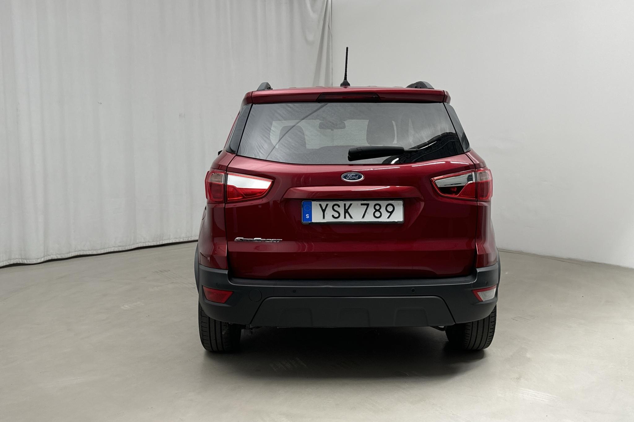 Ford Ecosport 1.5 TDCi AWD (125hk) - 136 710 km - Manual - red - 2019