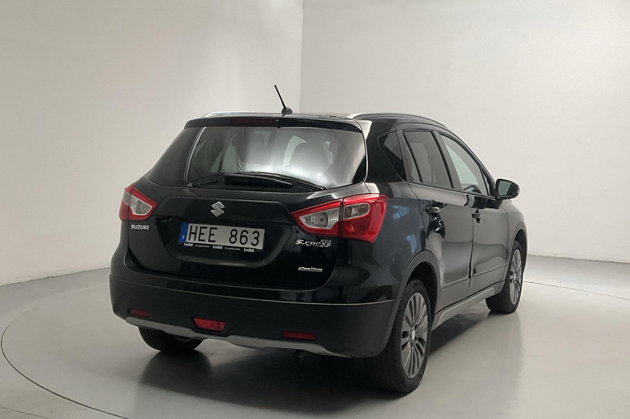 Suzuki S-Cross 1.6 4x4 (120hk) - 85 160 km - Manuaalinen - musta - 2014