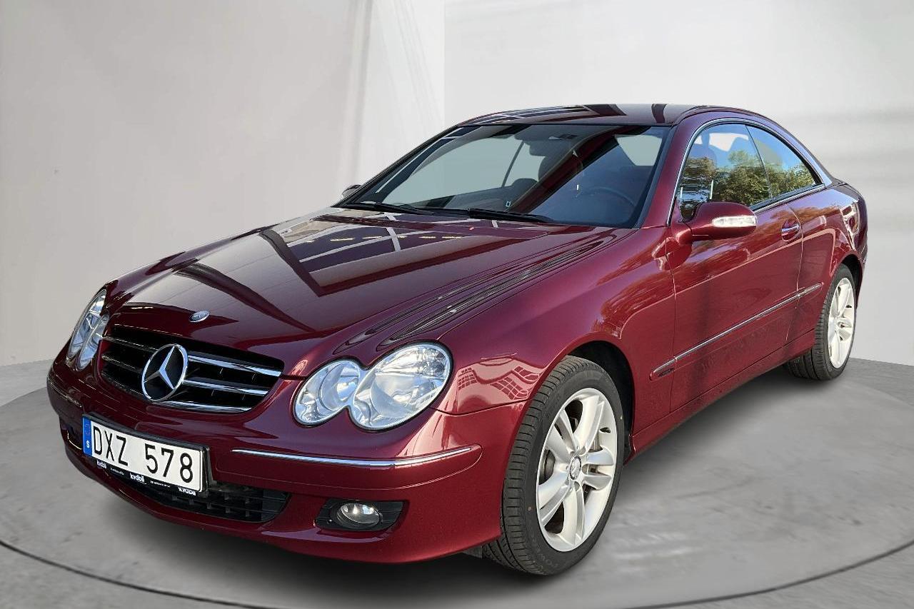 Mercedes CLK 220 CDI C209 (150hk) - 14 593 mil - Automat - Dark Red - 2008