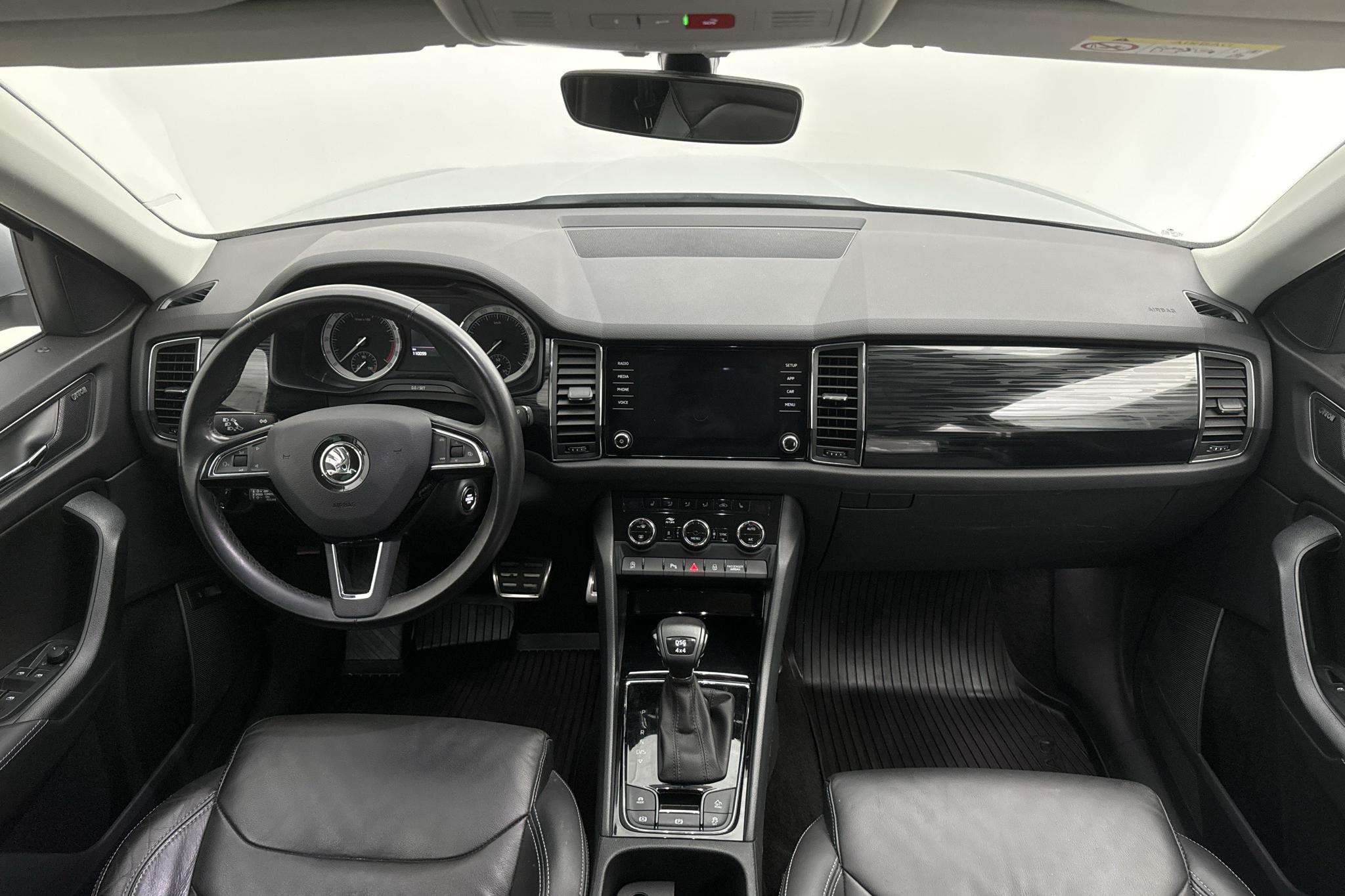 Skoda Kodiaq 2.0 TDI 4X4 (190hk) - 110 050 km - Automaattinen - hopea - 2019