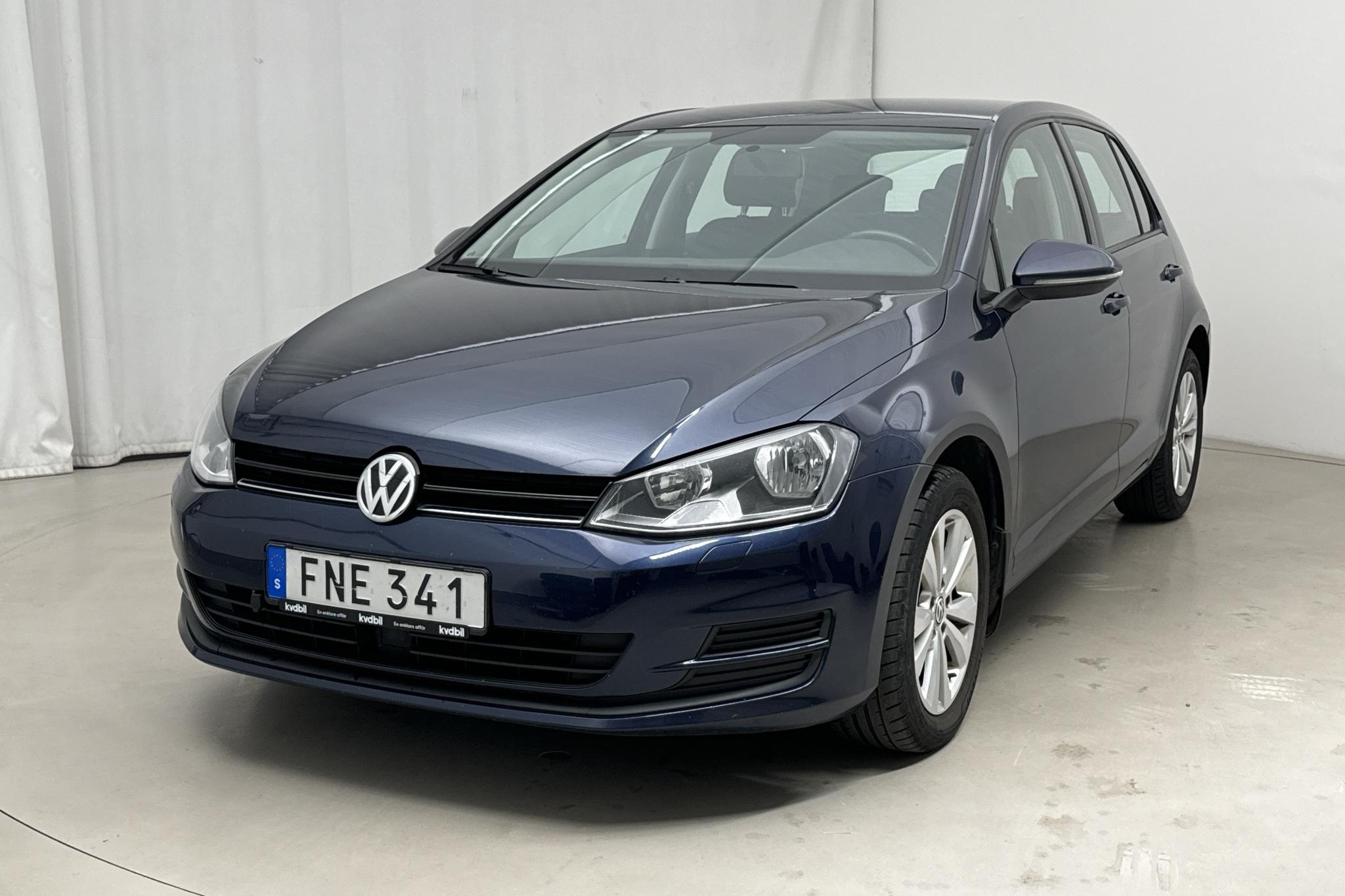 VW Golf VII 1.2 TSI 5dr (110hk) - 118 860 km - Manual - Dark Blue - 2016