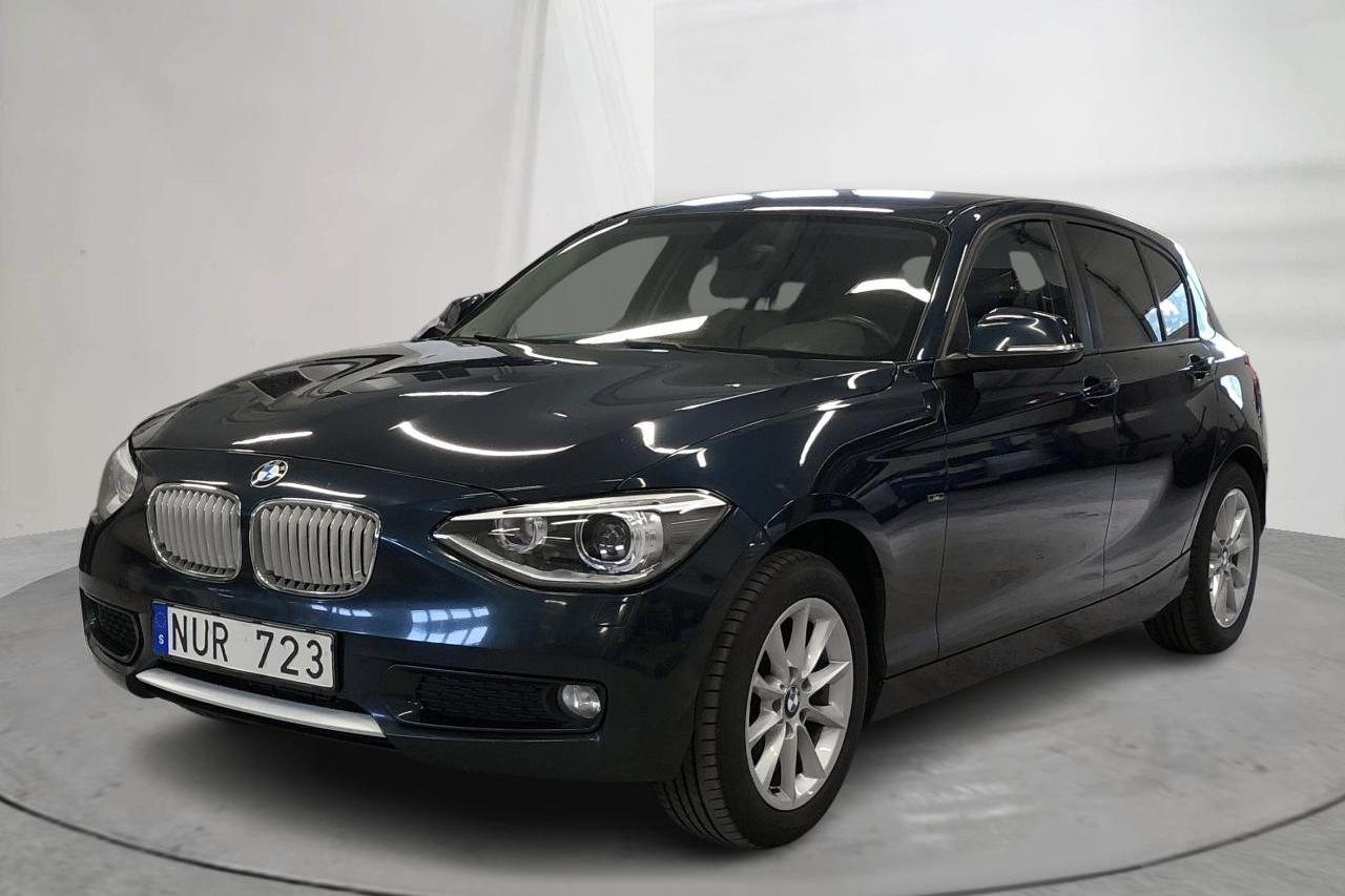 BMW 118d 5dr, F20 (143hk) - 247 420 km - Manualna - niebieski - 2012