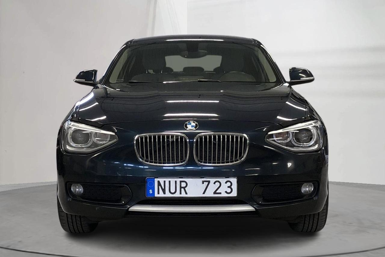 BMW 118d 5dr, F20 (143hk) - 247 420 km - Manual - blue - 2012