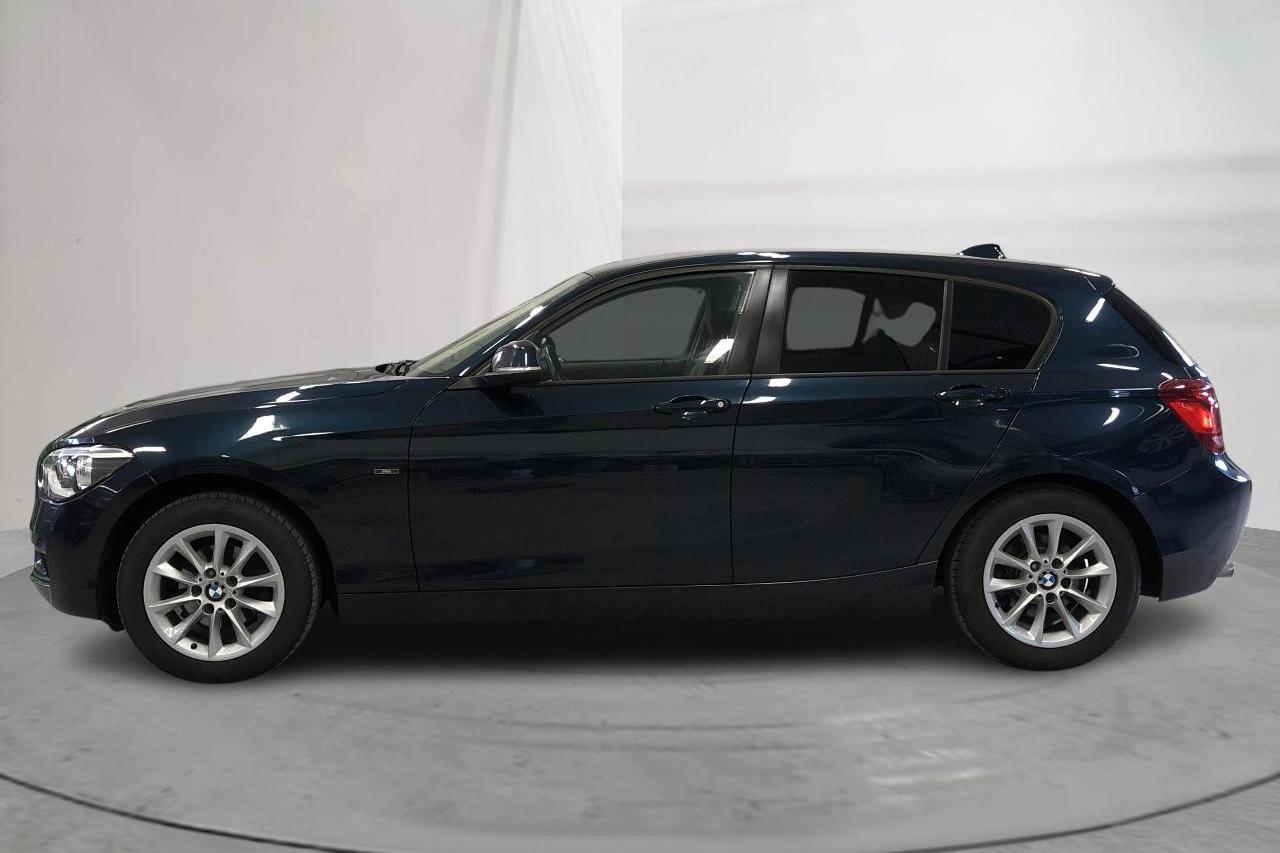 BMW 118d 5dr, F20 (143hk) - 247 420 km - Manualna - niebieski - 2012