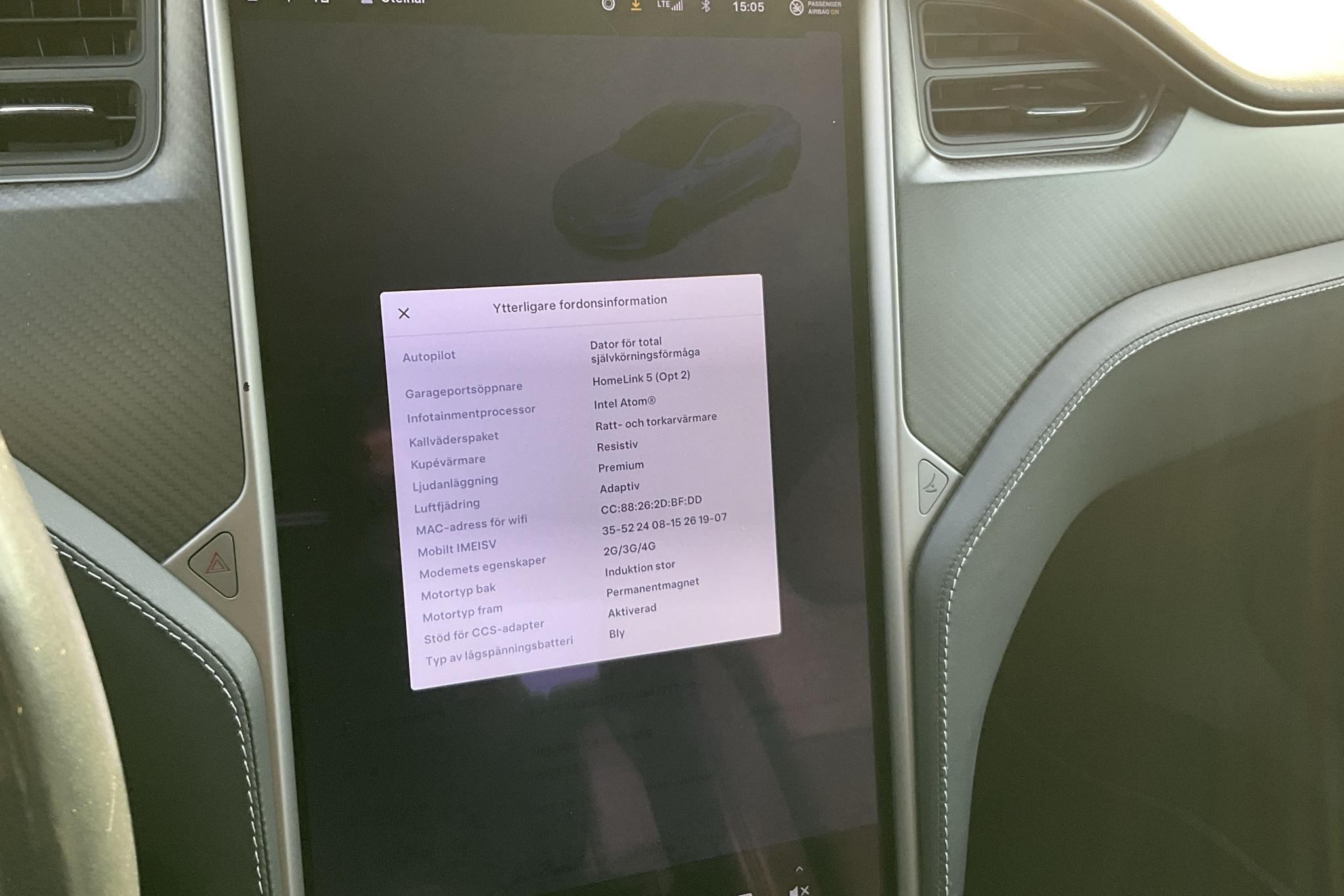 Tesla Model S Dual Motor Performance AWD - 128 630 km - Automaattinen - harmaa - 2020