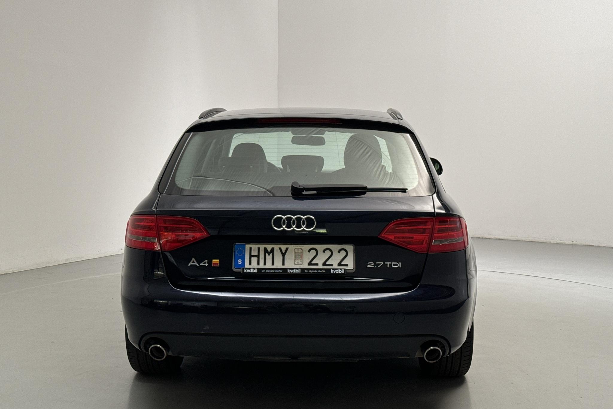 Audi A4 2.7 TDI Avant (190hk) - 176 820 km - Automatic - blue - 2009