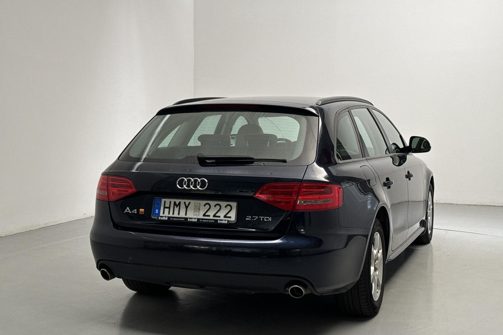 Audi A4 2.7 TDI Avant (190hk) - 17 682 mil - Automat - blå - 2009