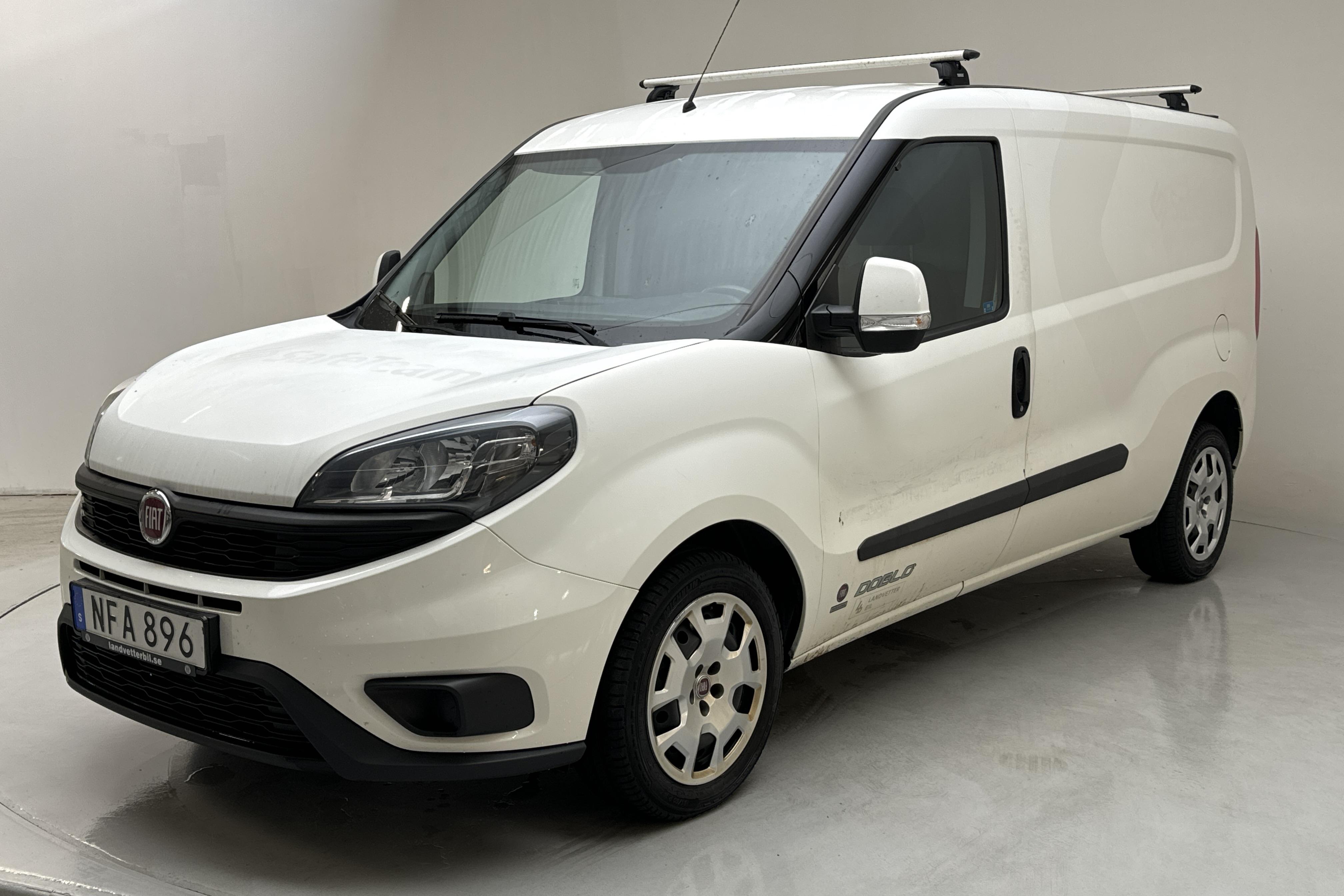 Fiat Doblo Cargo 1.4T CNG (120hk) - 136 130 km - Manuaalinen - valkoinen - 2018