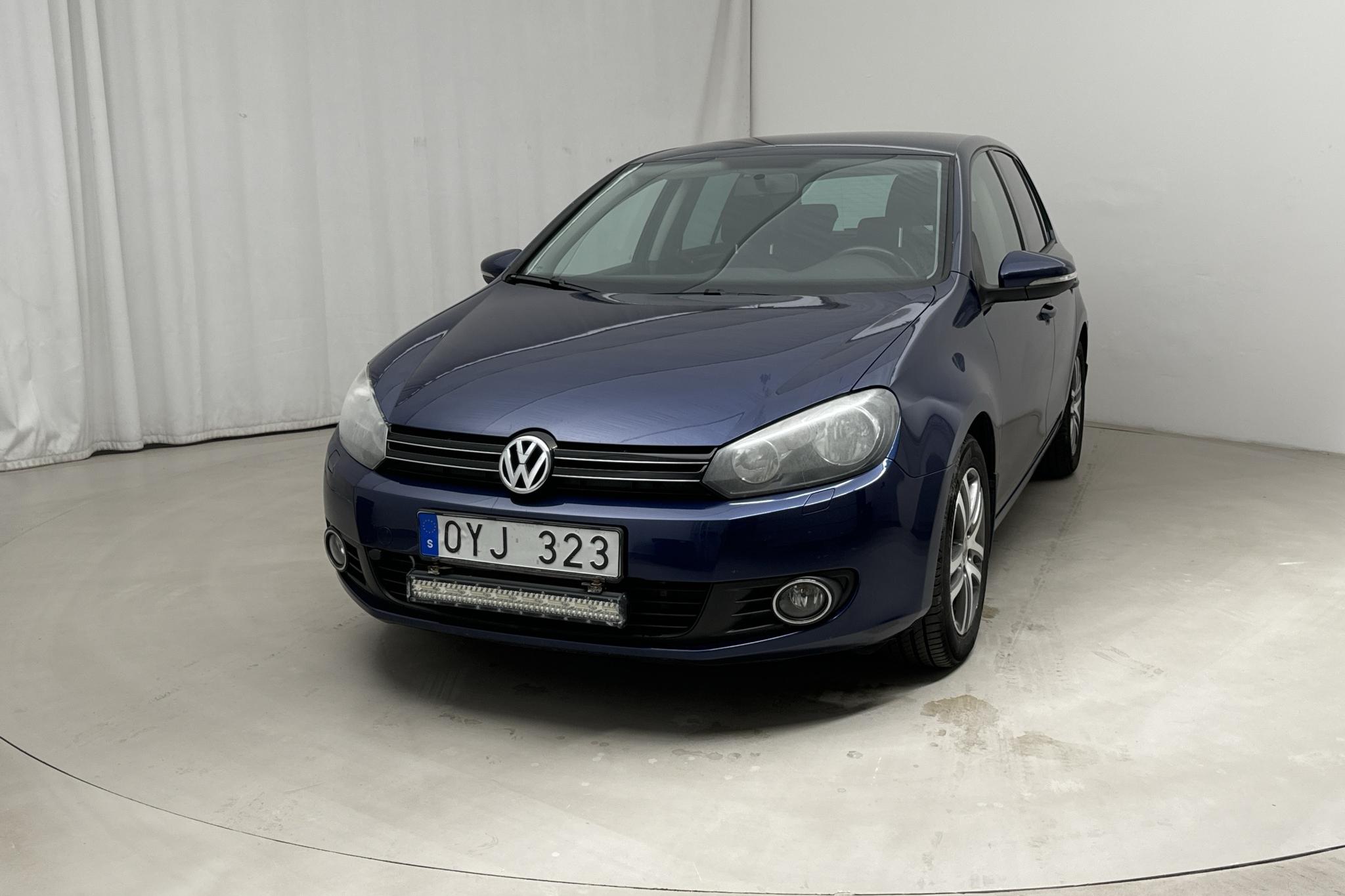 VW Golf VI 1.6 TDI BlueMotion Technology 5dr (105hk) - 164 060 km - Manuaalinen - Dark Blue - 2012