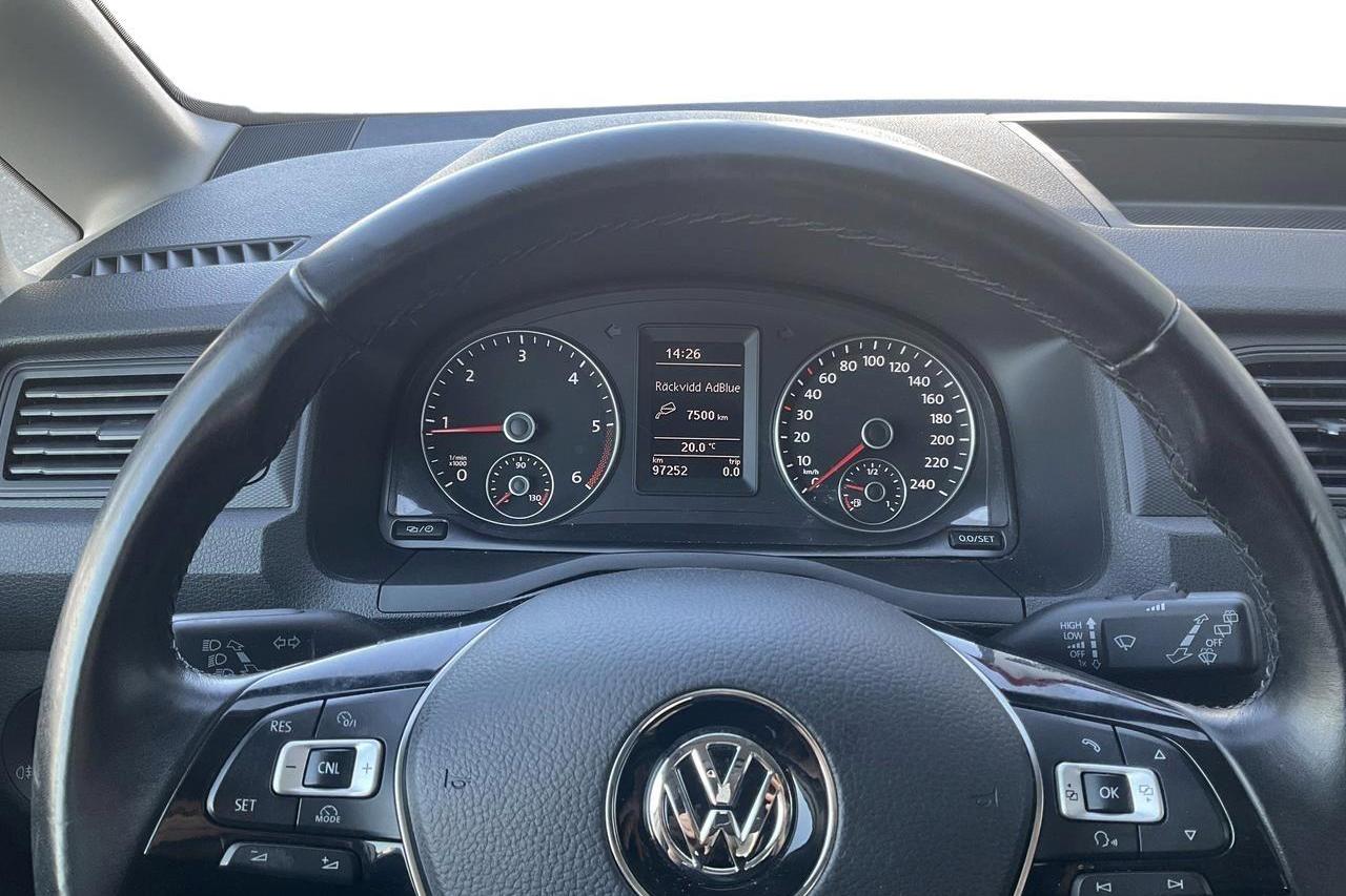 VW Caddy 2.0 TDI Skåp 4MOTION (122hk) - 97 250 km - Käsitsi - valge - 2017