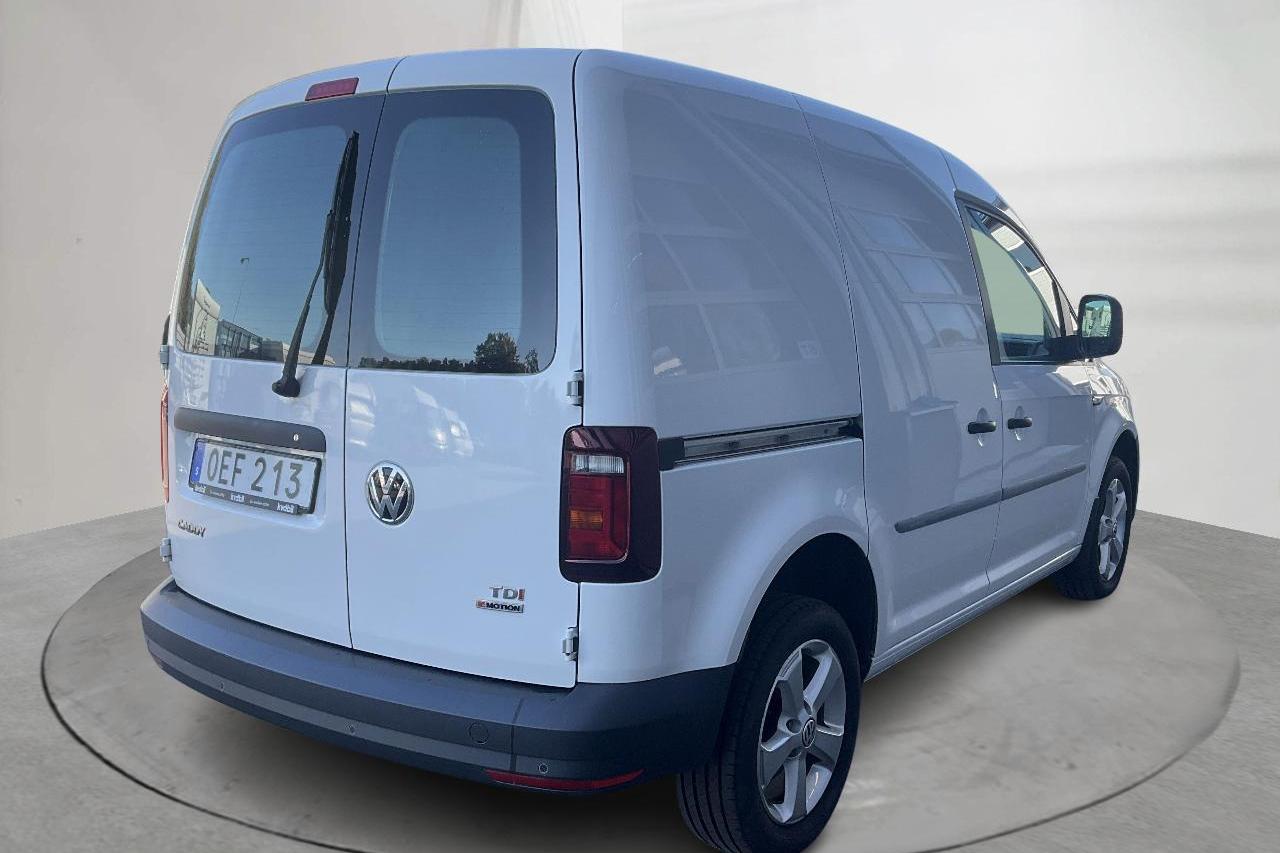 VW Caddy 2.0 TDI Skåp 4MOTION (122hk) - 97 250 km - Manualna - biały - 2017