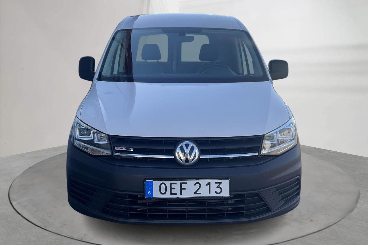 VW Caddy 2.0 TDI Skåp 4MOTION (122hk) - 9 725 mil - Manuell - vit - 2017