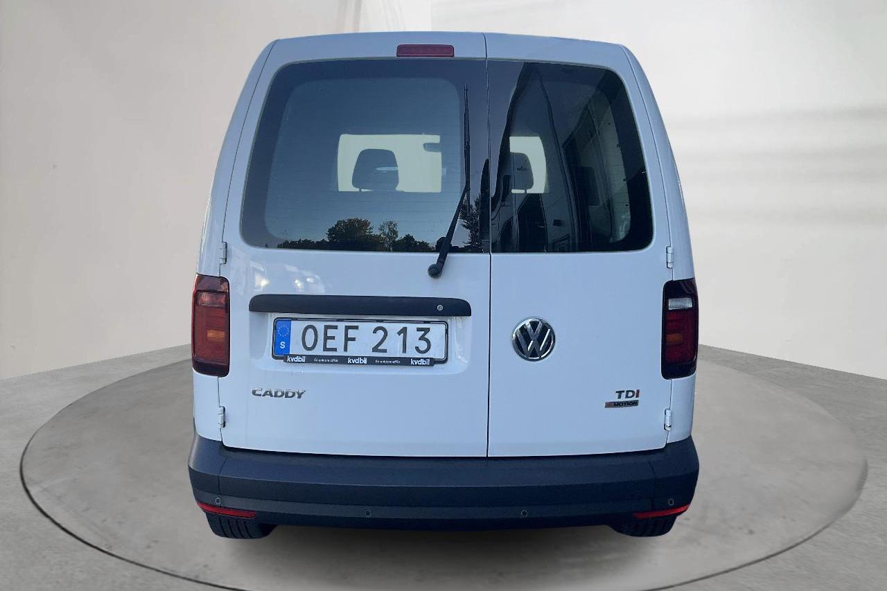 VW Caddy 2.0 TDI Skåp 4MOTION (122hk) - 9 725 mil - Manuell - vit - 2017