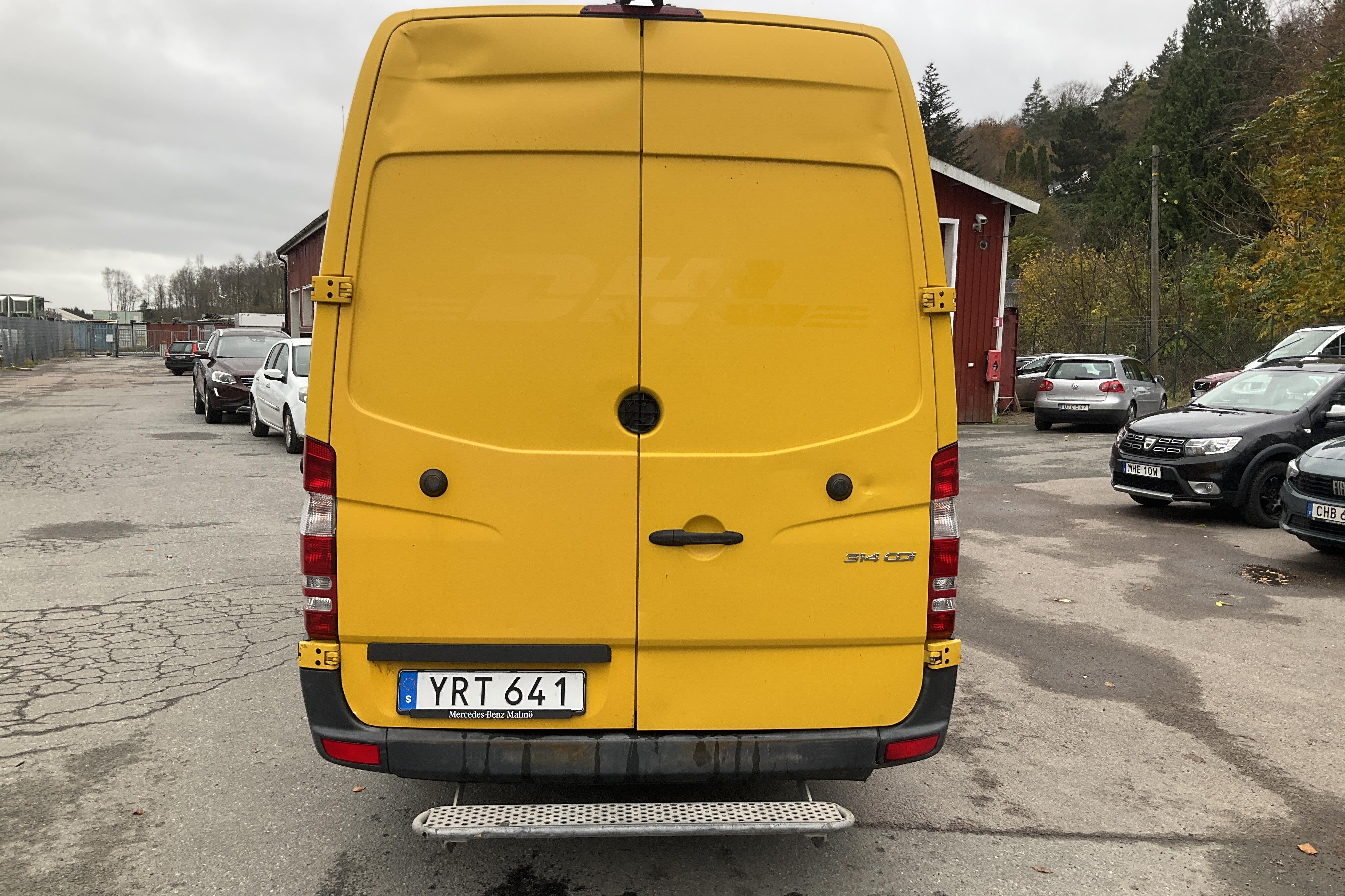 Mercedes Sprinter 314 CDI (143hk) - 41 482 mil - Automat - gul - 2018